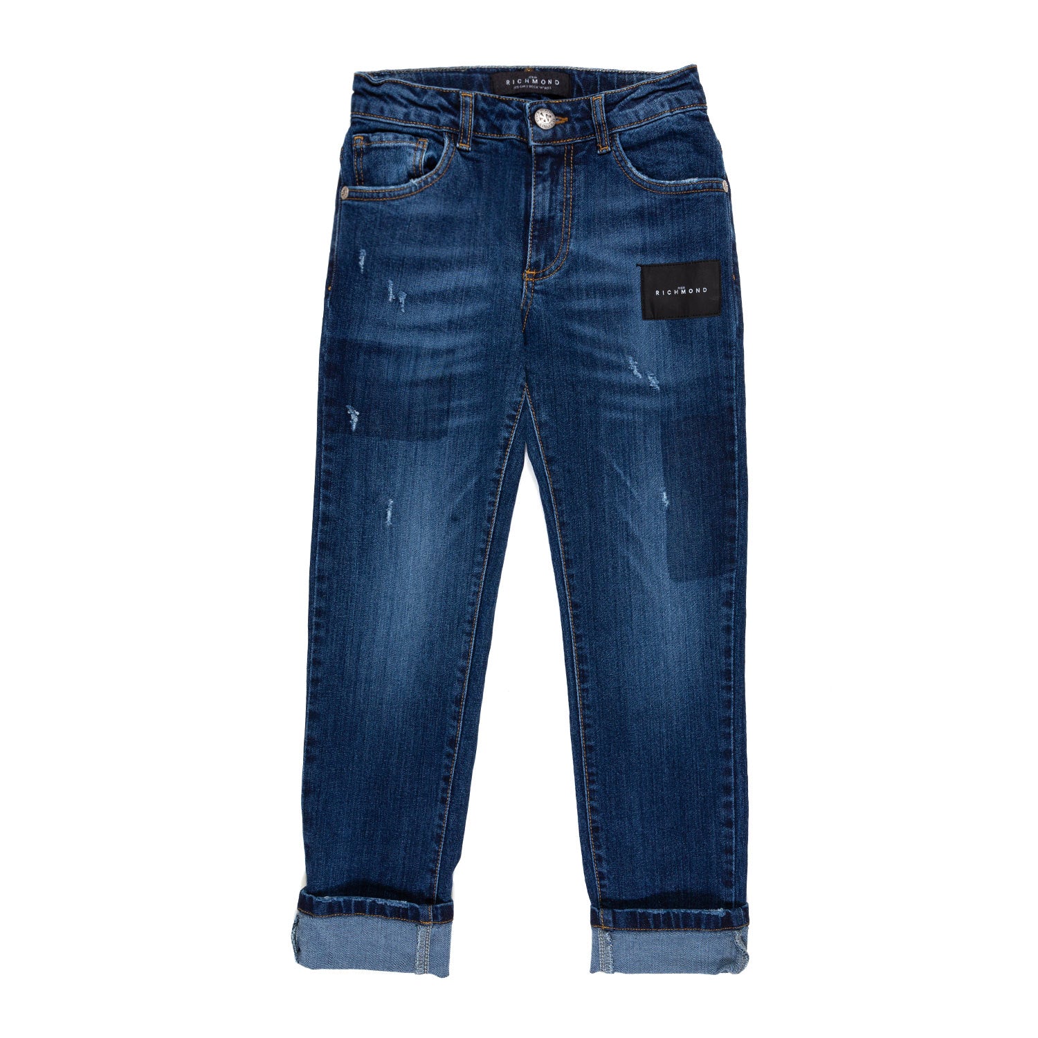 JEANS BLU INTENSO BAMBINO E TEENAGER - annameglio.com abbigliamento moda