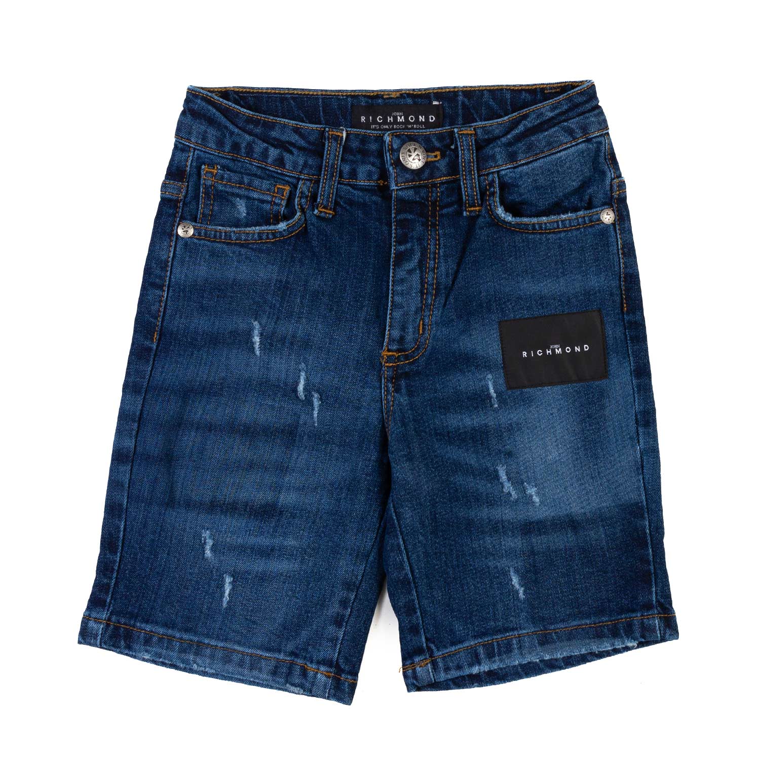 BERMUDA DENIM BLU INTENSO BAMBINO E TEENAGER - annameglio.com abbigliamento moda