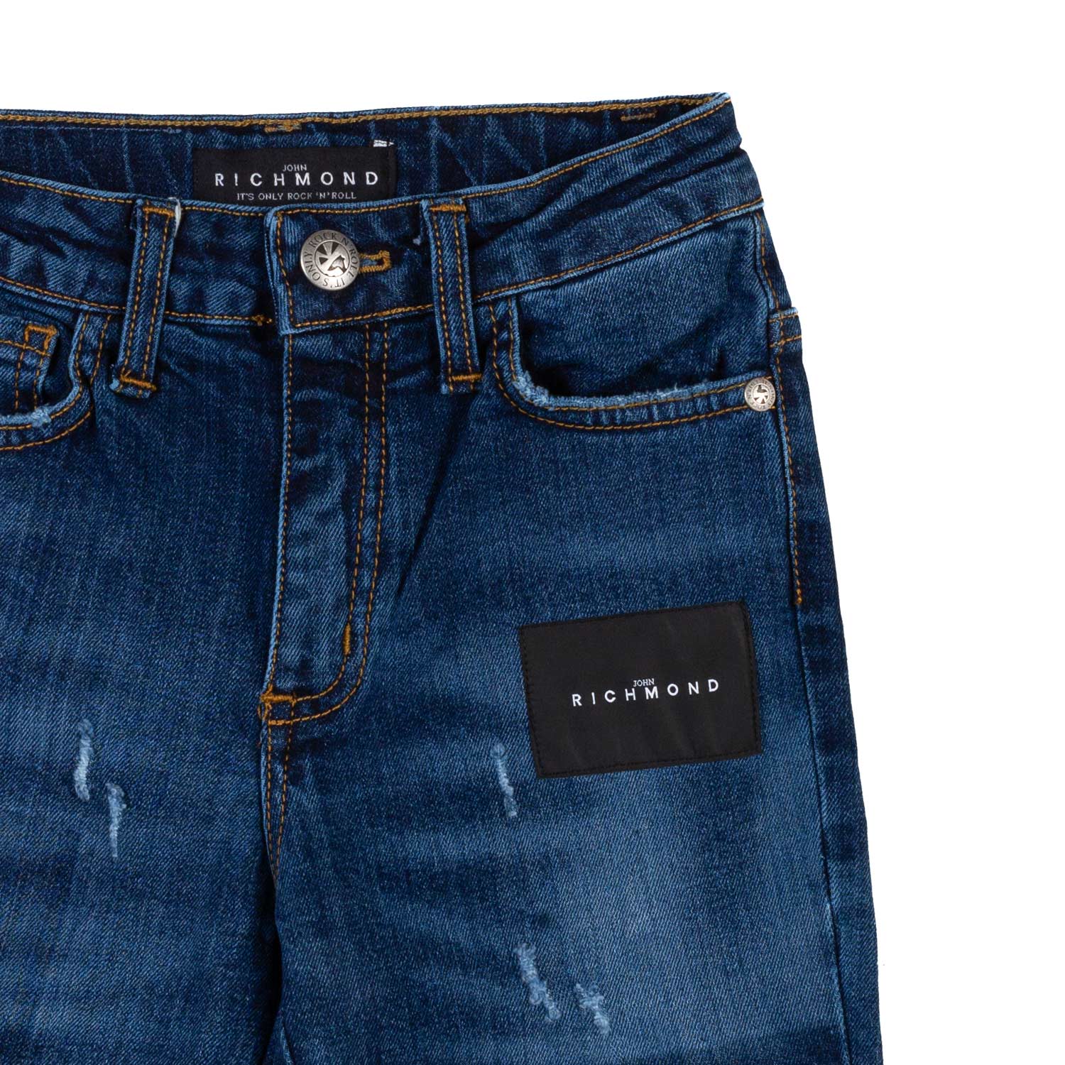 BERMUDA DENIM BLU INTENSO BAMBINO E TEENAGER - annameglio.com abbigliamento moda