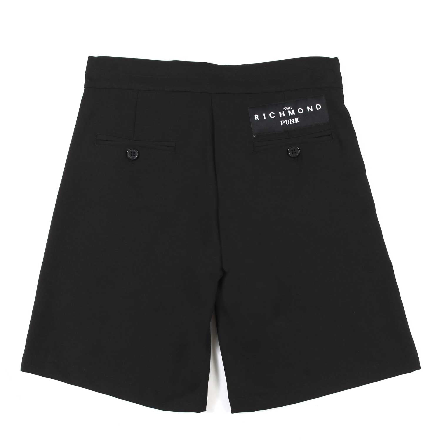 BERMUDA NERO CON COULISSE BAMBINA E TEEN - annameglio.com abbigliamento moda