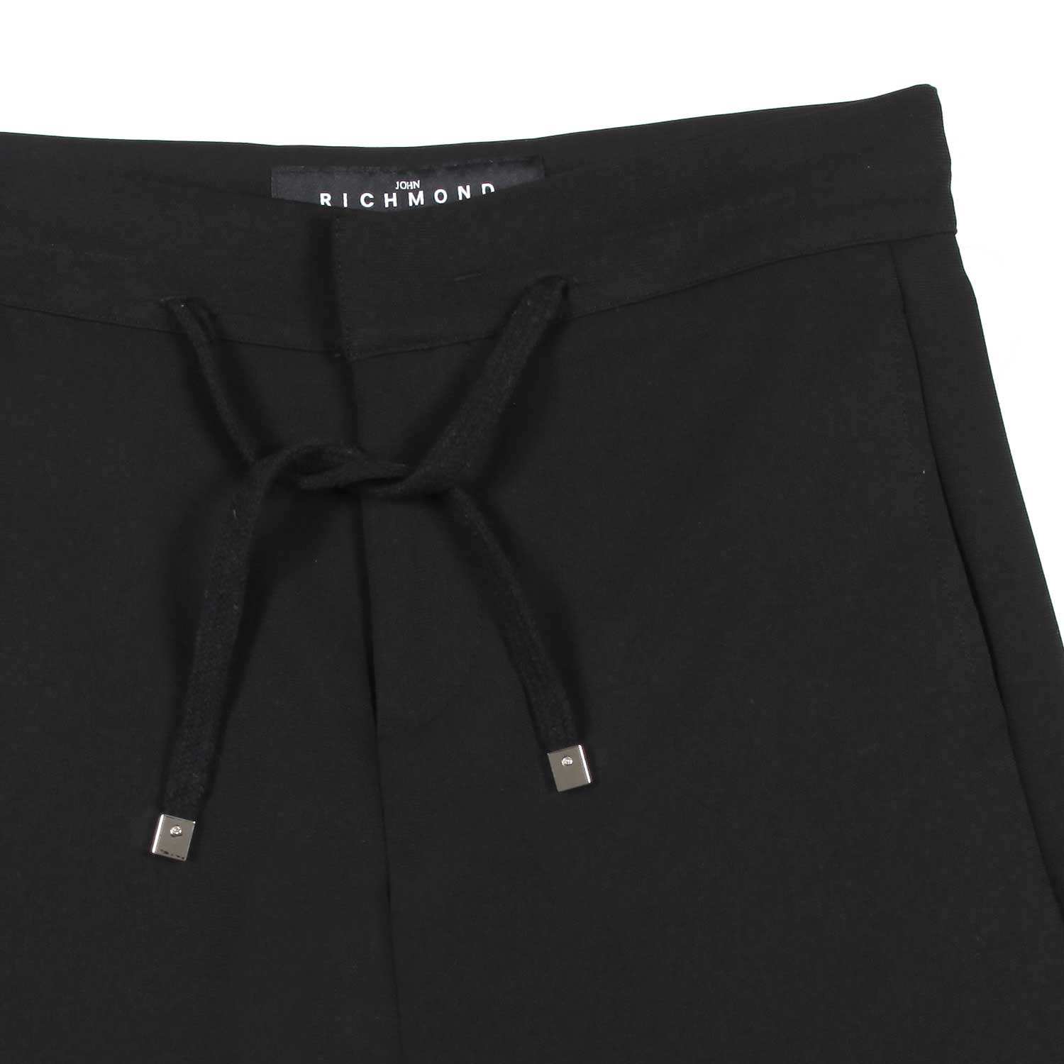 BERMUDA NERO CON COULISSE BAMBINA E TEEN - annameglio.com abbigliamento moda