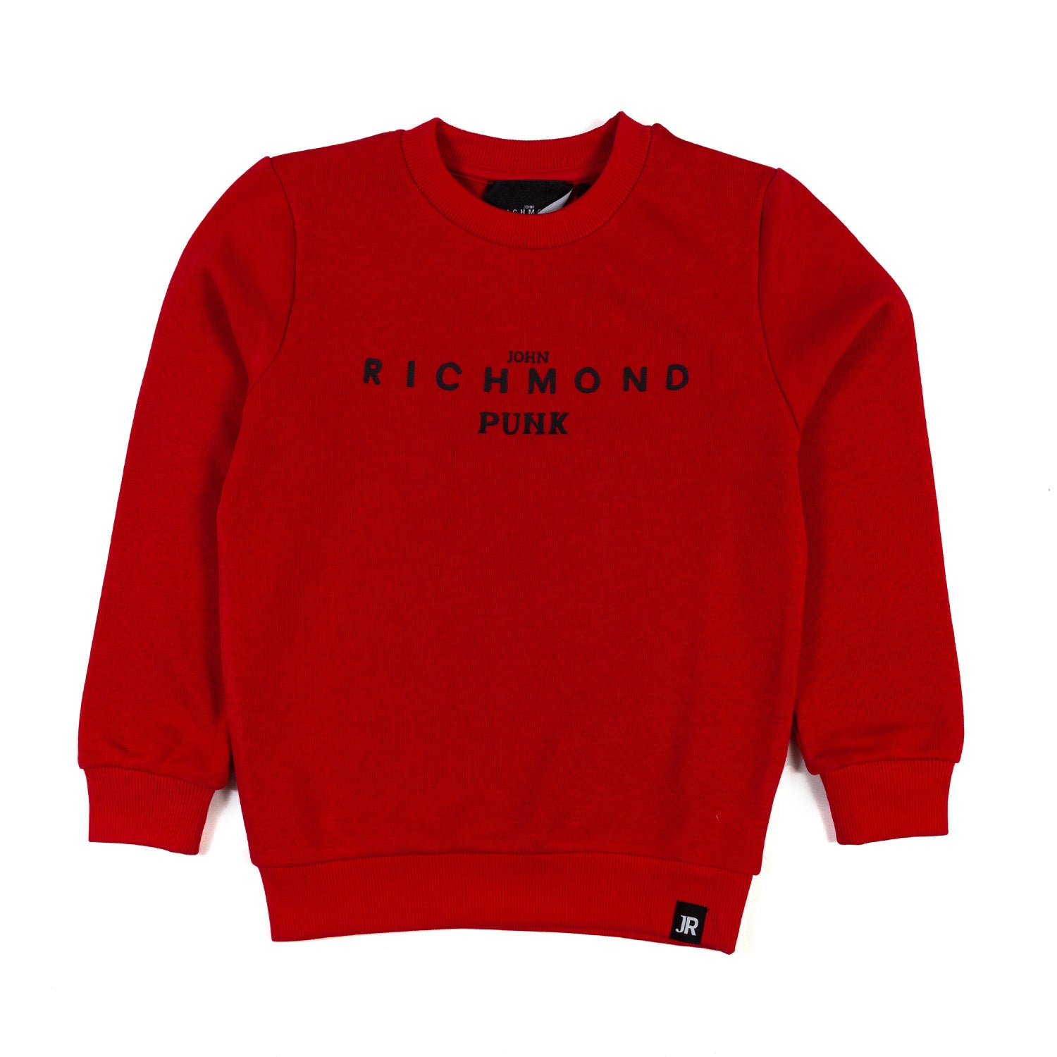 Felpa rossa con logo nero - annameglio.com abbigliamento moda