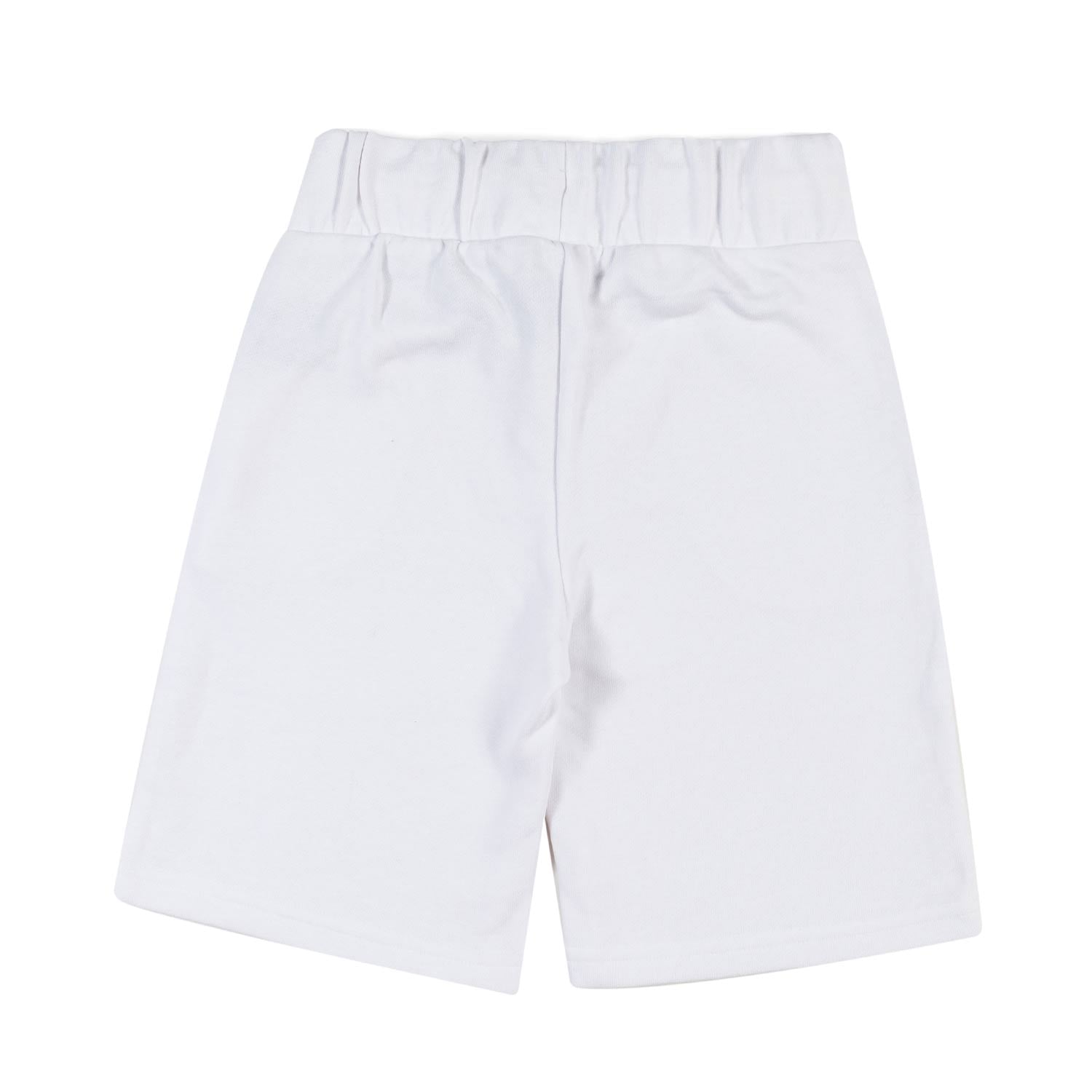 Shorts bianchi con logo nero - annameglio.com abbigliamento moda