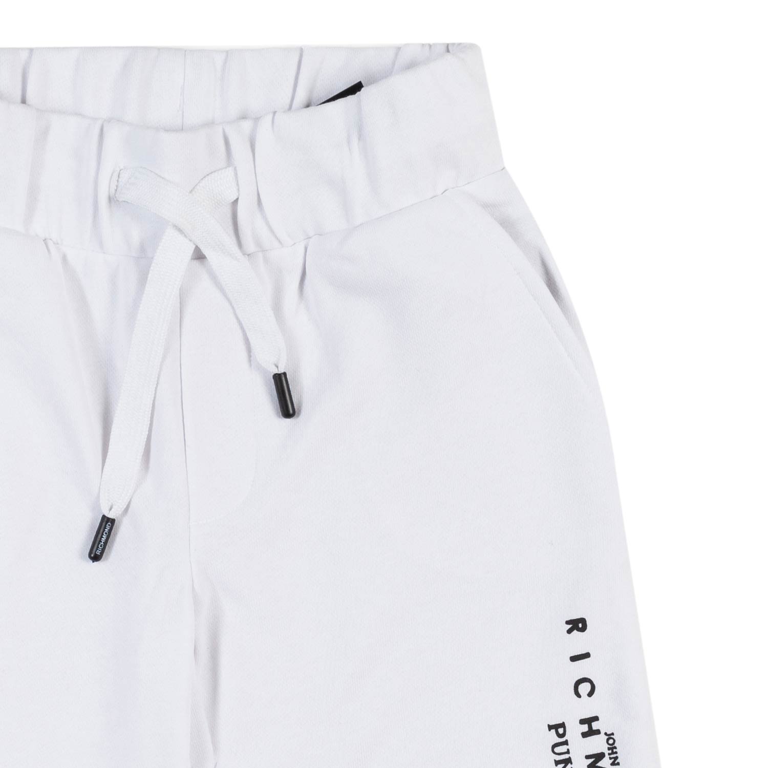 Shorts bianchi con logo nero - annameglio.com abbigliamento moda