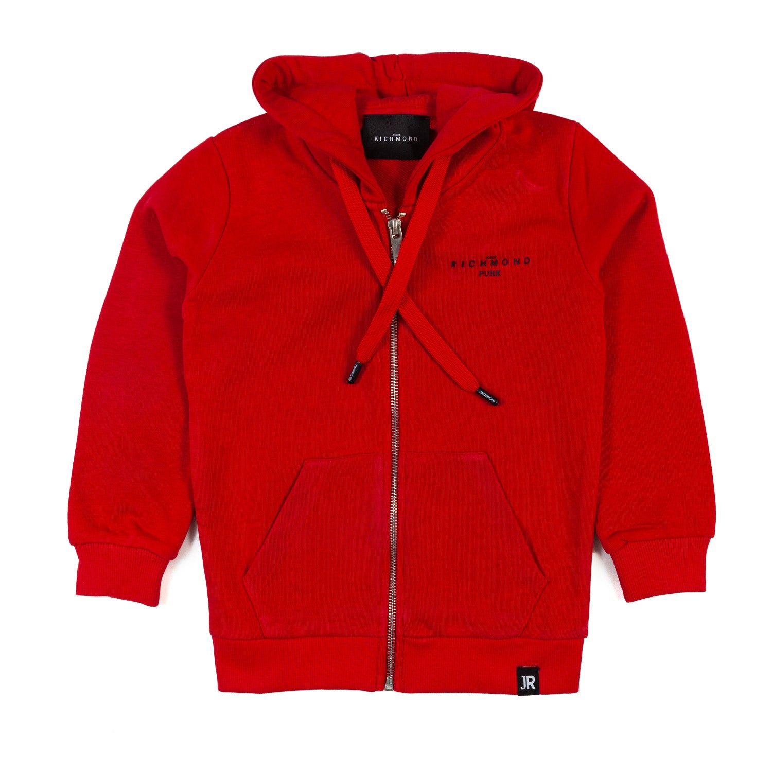 Felpa Rossa Con Cappuccio E Logo - annameglio.com abbigliamento moda