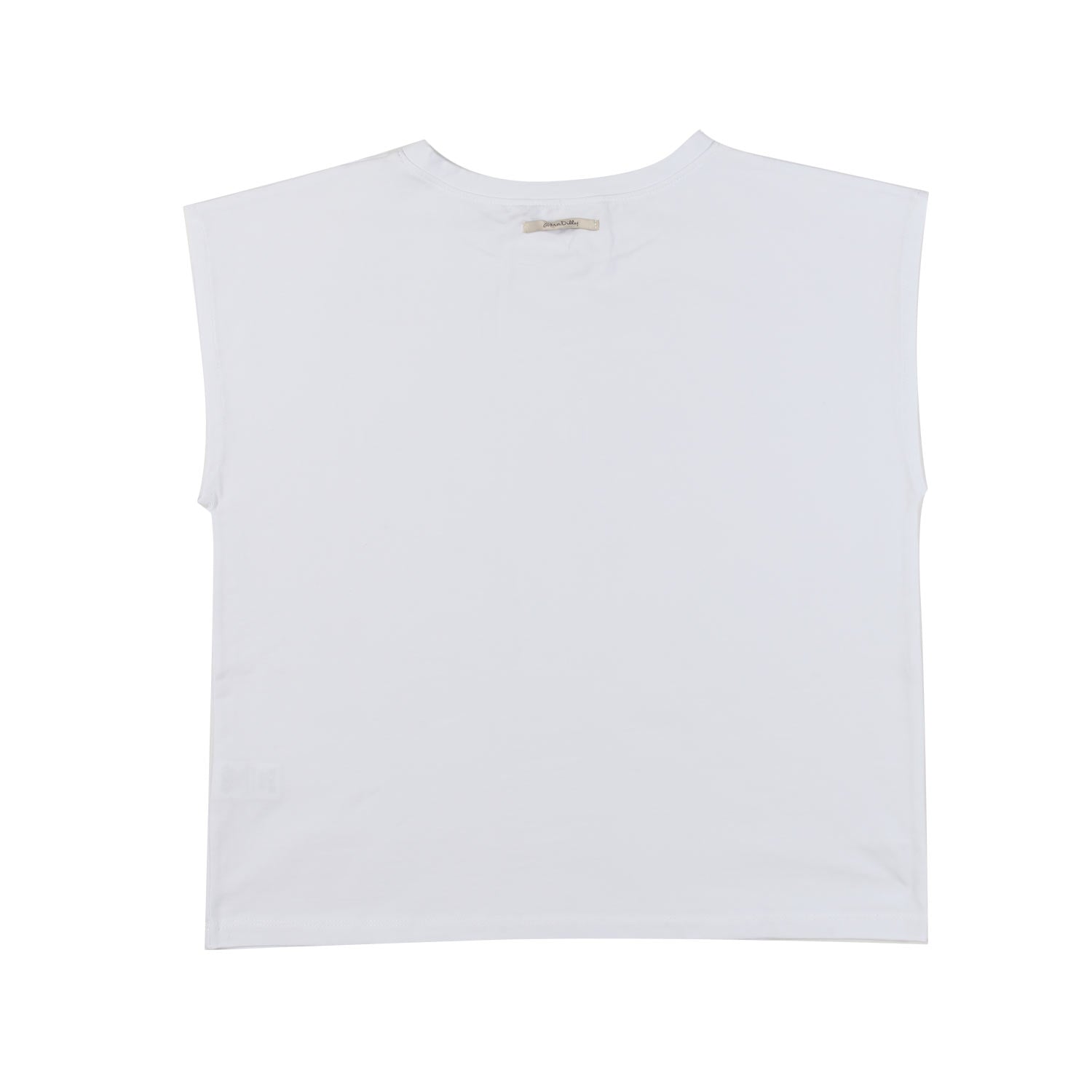 CANOTTA BOXY GIAVA BIANCA - annameglio.com abbigliamento moda