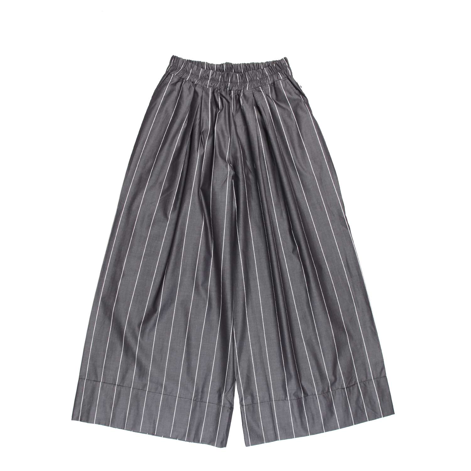 PANTALONE DIARA GRIGIO ARDESIA GESSATO - annameglio.com abbigliamento moda