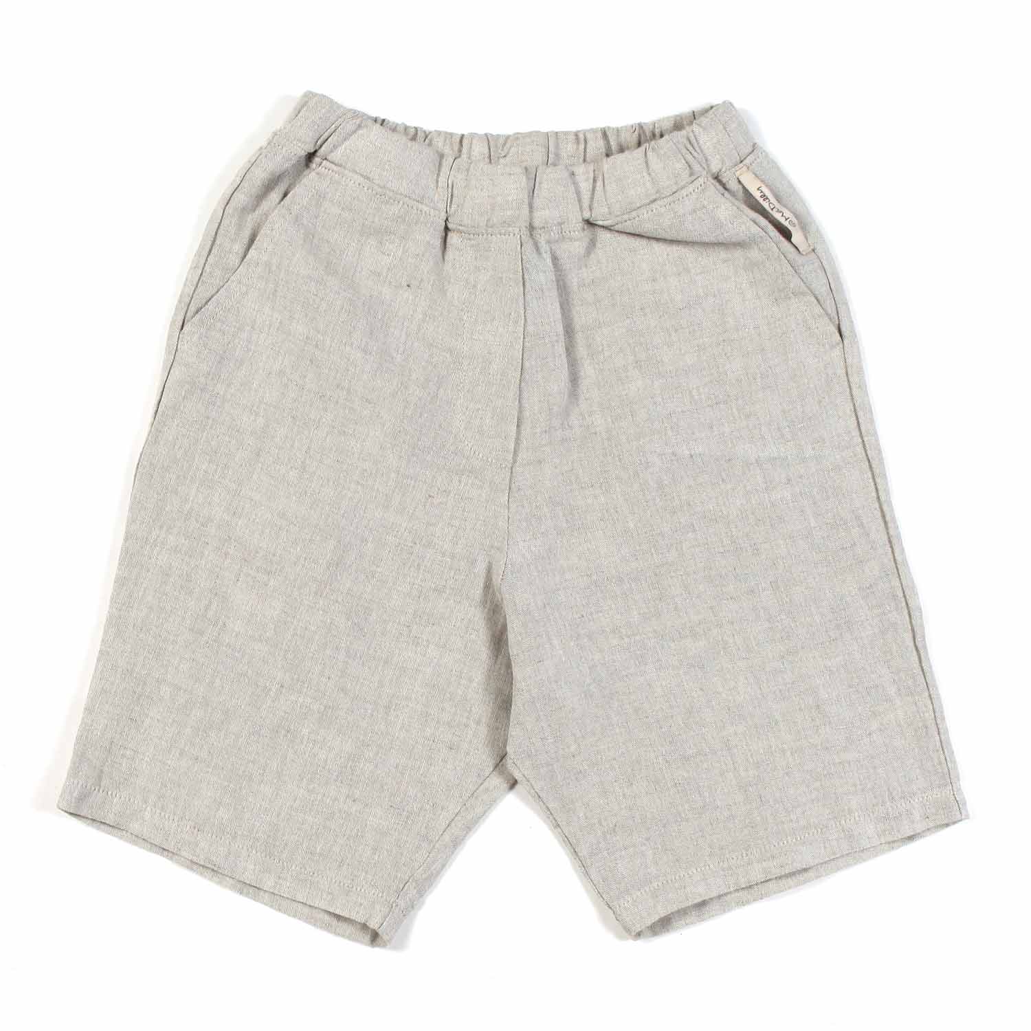 BERMUDA DIESIS BEIGE DI LINO BAMBINO - annameglio.com abbigliamento moda