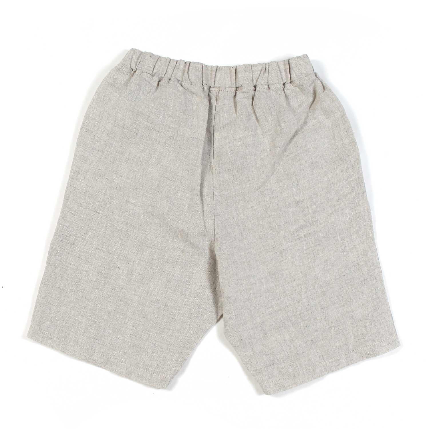 BERMUDA DIESIS BEIGE DI LINO BAMBINO - annameglio.com abbigliamento moda