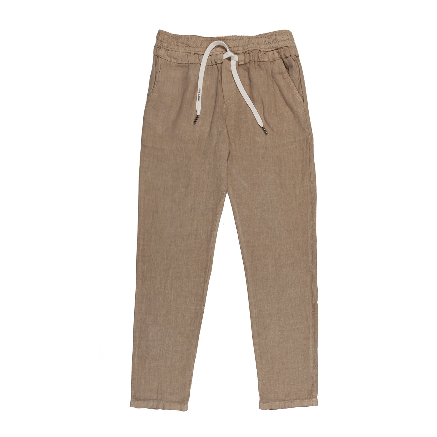 Pantalone puro lino beige bambino - annameglio.com abbigliamento moda