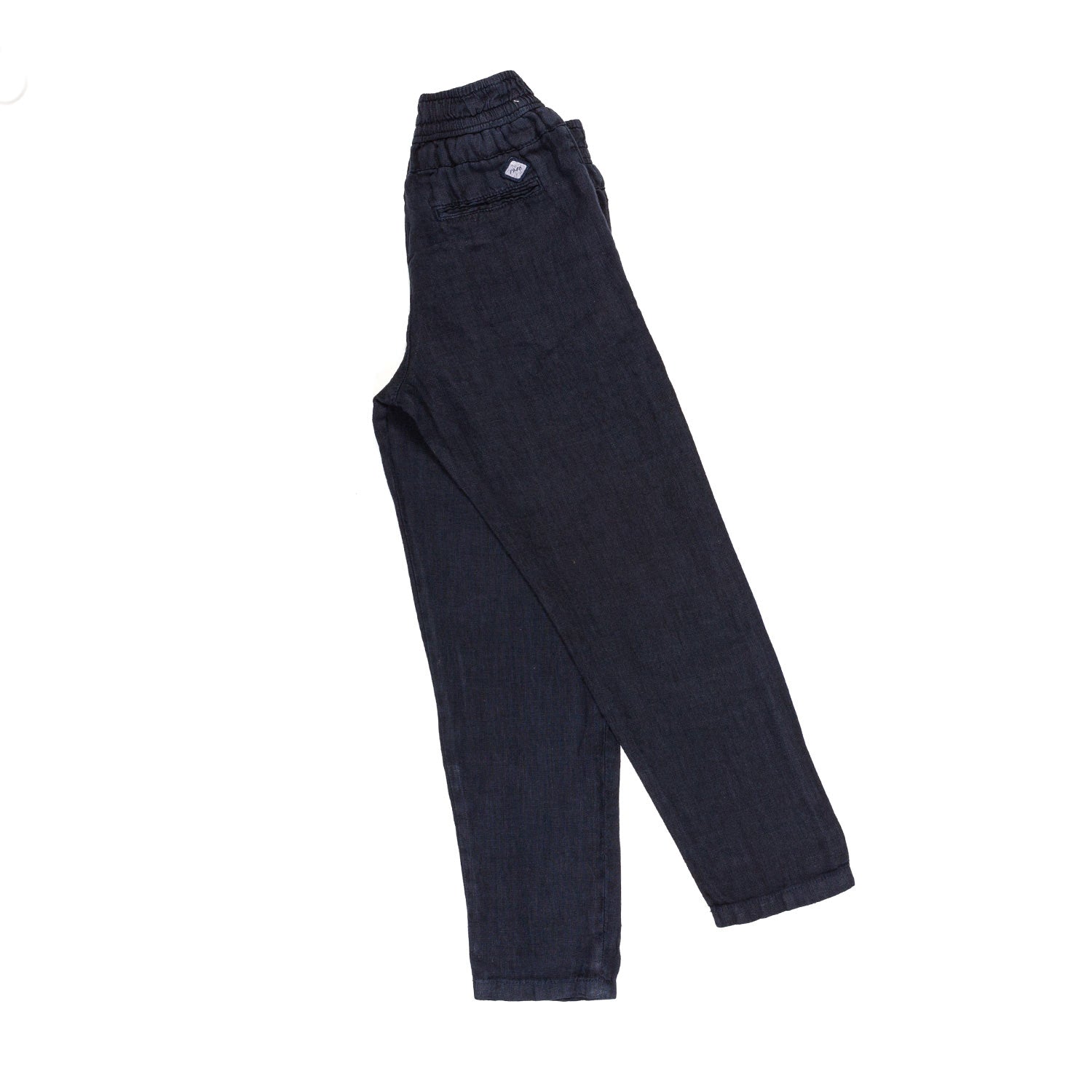 Pantalone puro lino blu bambino - annameglio.com abbigliamento moda