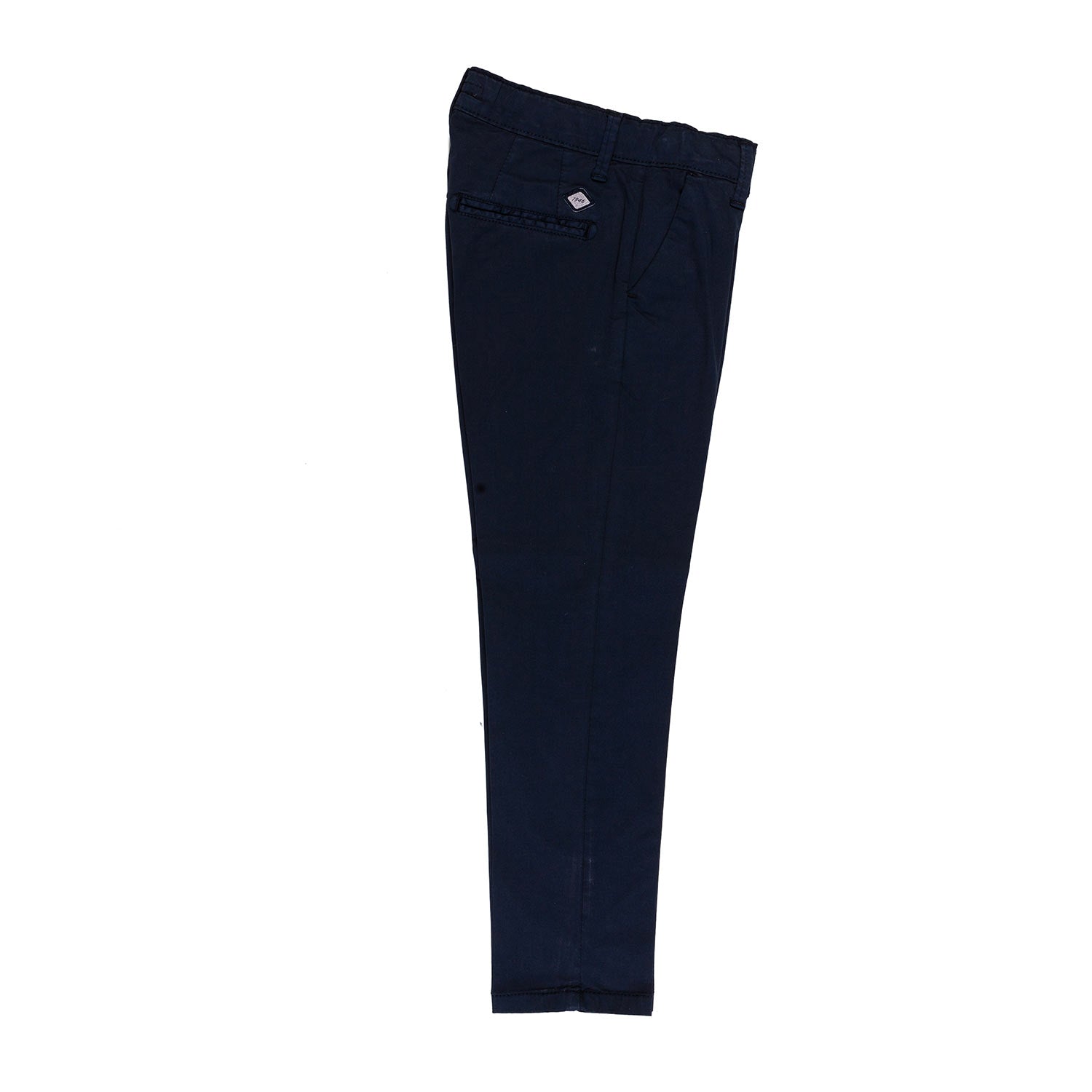Pantalone blu in cotone bambino e teen - annameglio.com abbigliamento moda