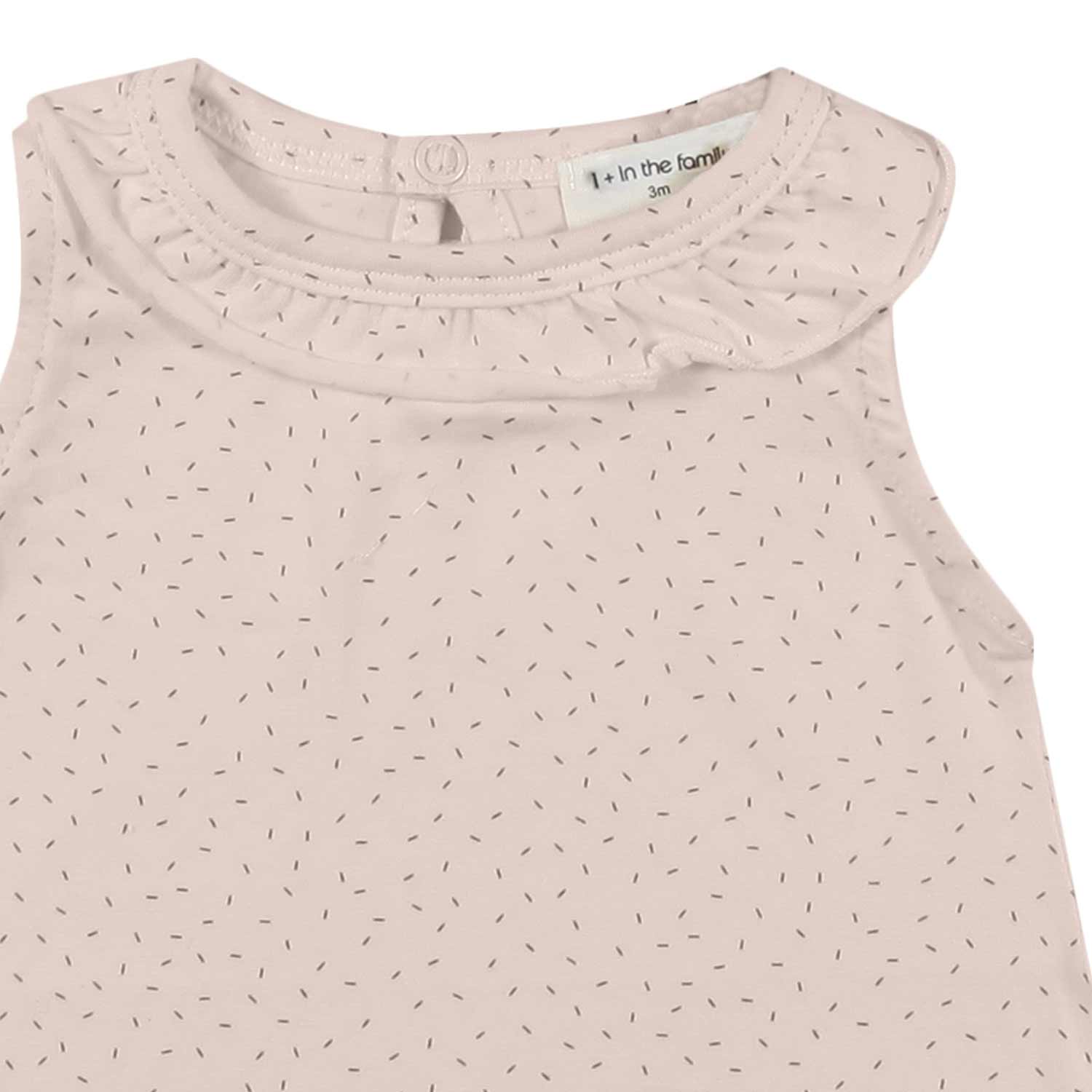 TOP JULIANA ROSA E GRIGIO NEONATA - annameglio.com abbigliamento moda