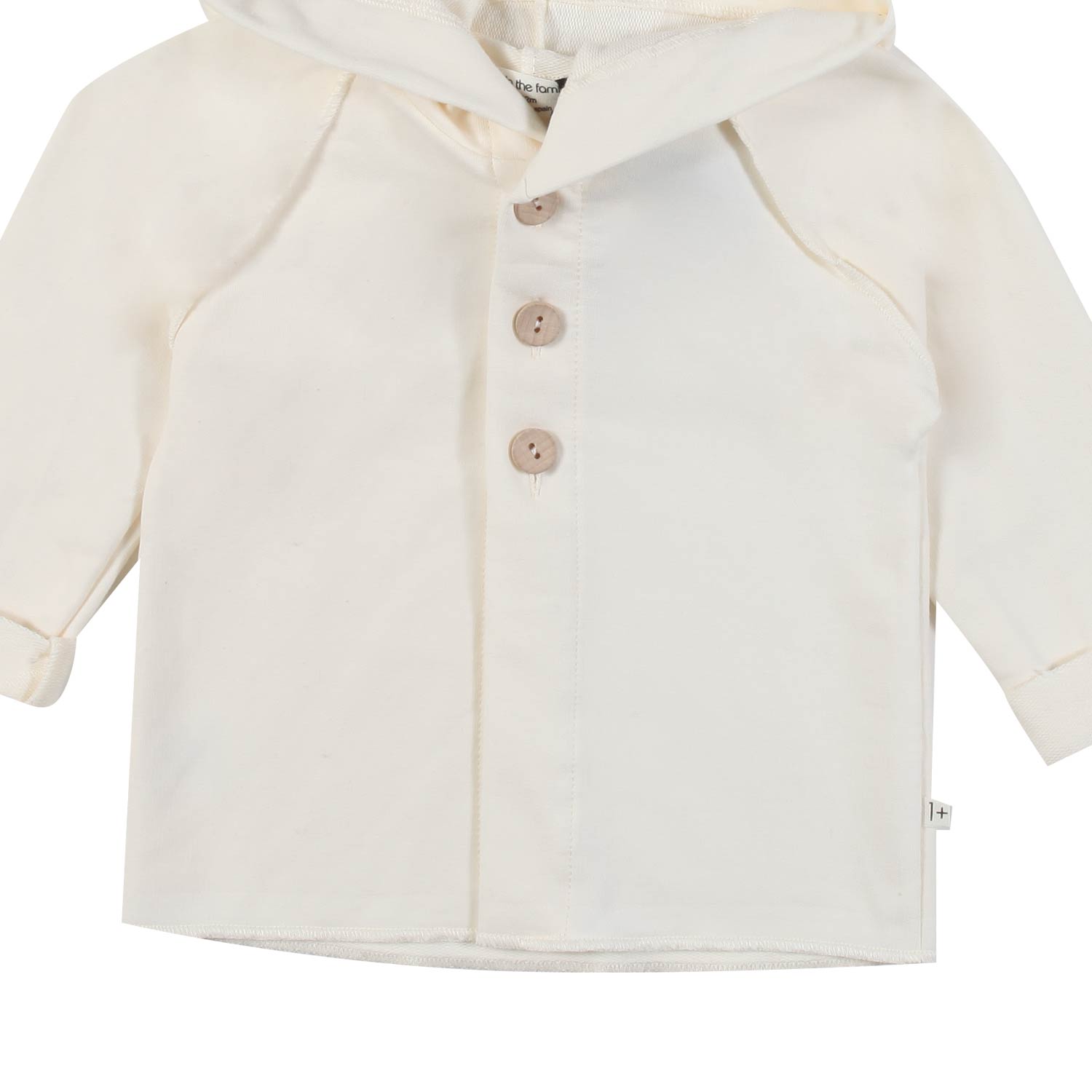 GIACCA FELPA ELLIOT ECRU BABY UNISEX - annameglio.com abbigliamento moda