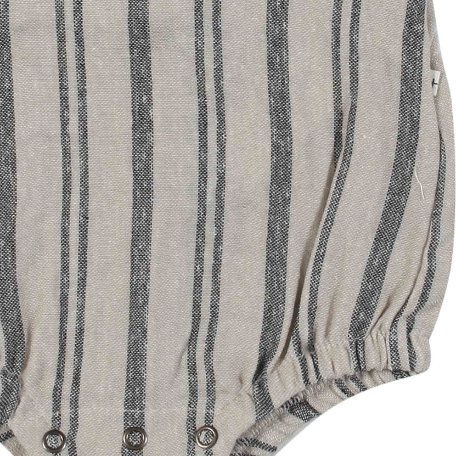 PAGLIACCETTO SALOPETTE RAI BEIGE RIGHE BLU UNISEX - annameglio.com abbigliamento moda