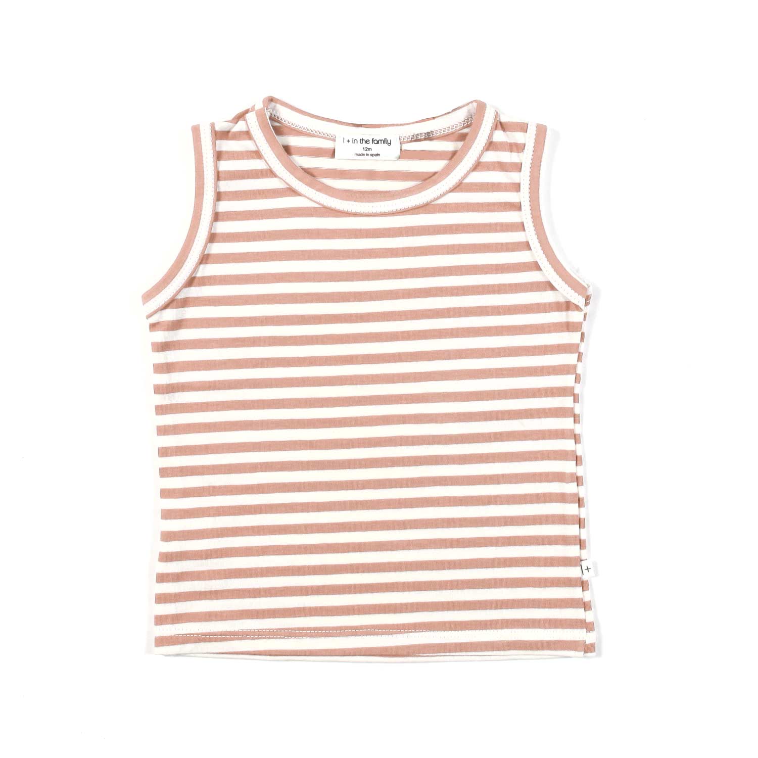 CANOTTA ASIER ROSA E BIANCA A RIGHE - annameglio.com abbigliamento moda