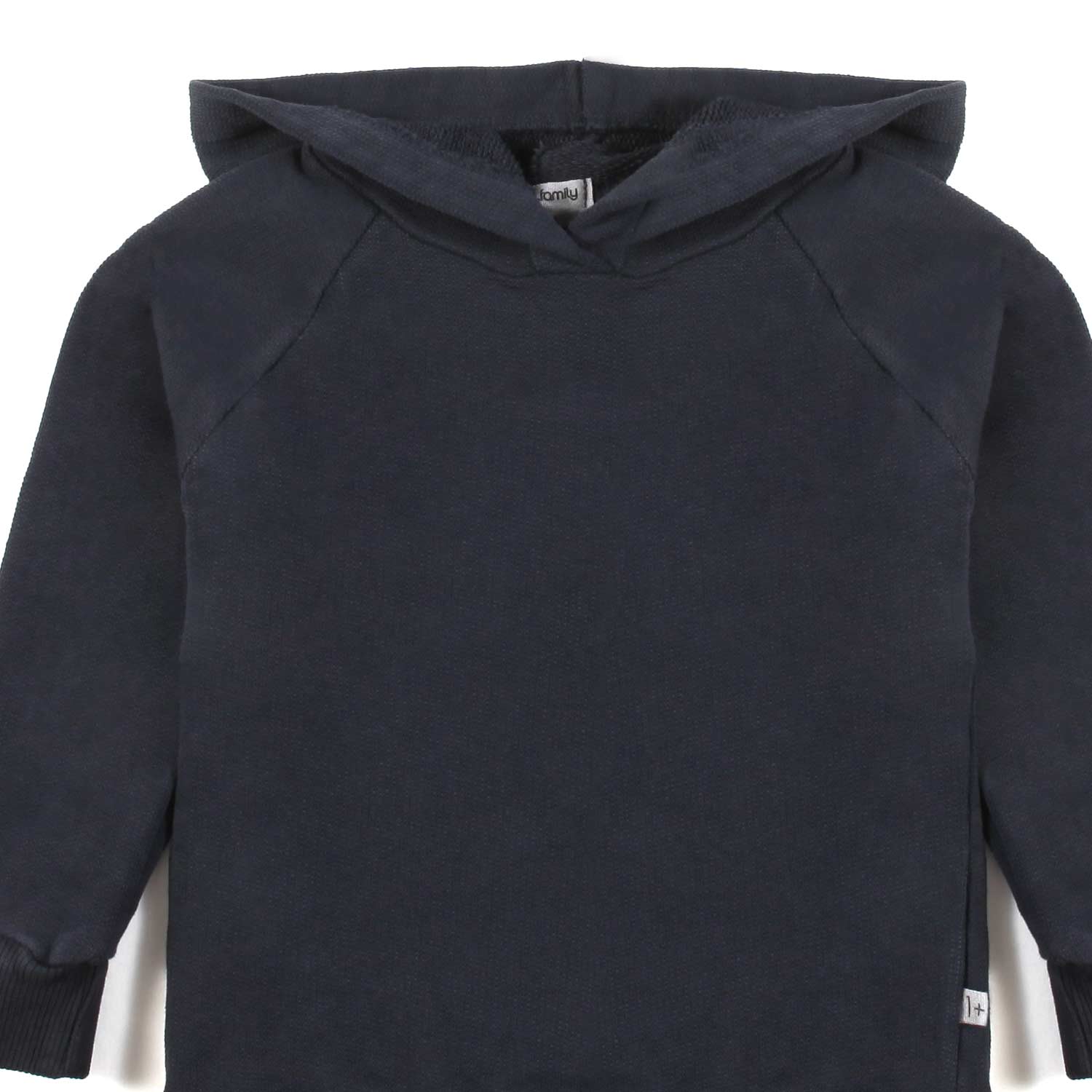 FELPA BENNET UNISEX BLU NOTTE CON CAPPUCCIO - annameglio.com abbigliamento moda