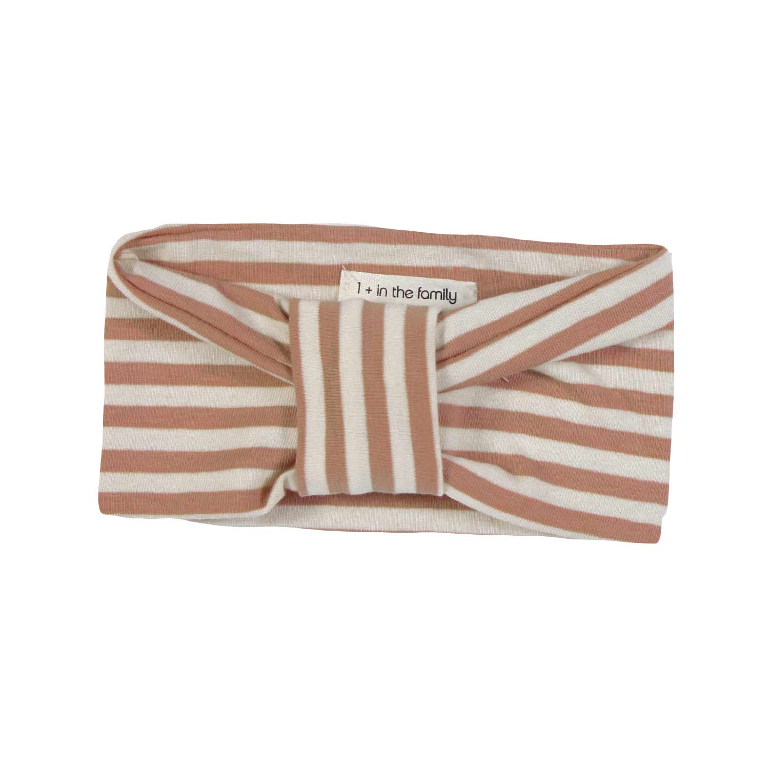 FASCIA RUTH ECRU E CEDAR A RIGHE BIMBA E NEONATA - annameglio.com abbigliamento moda