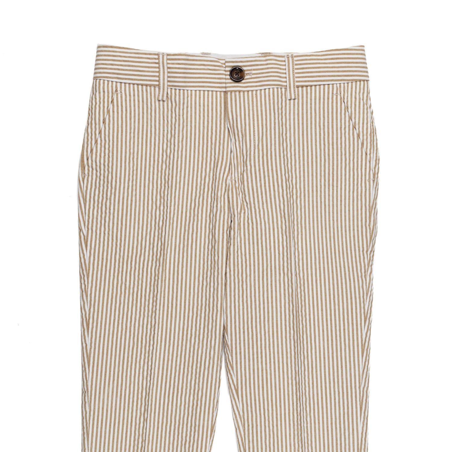 Pantaloni Chino in seersucker - annameglio.com abbigliamento moda