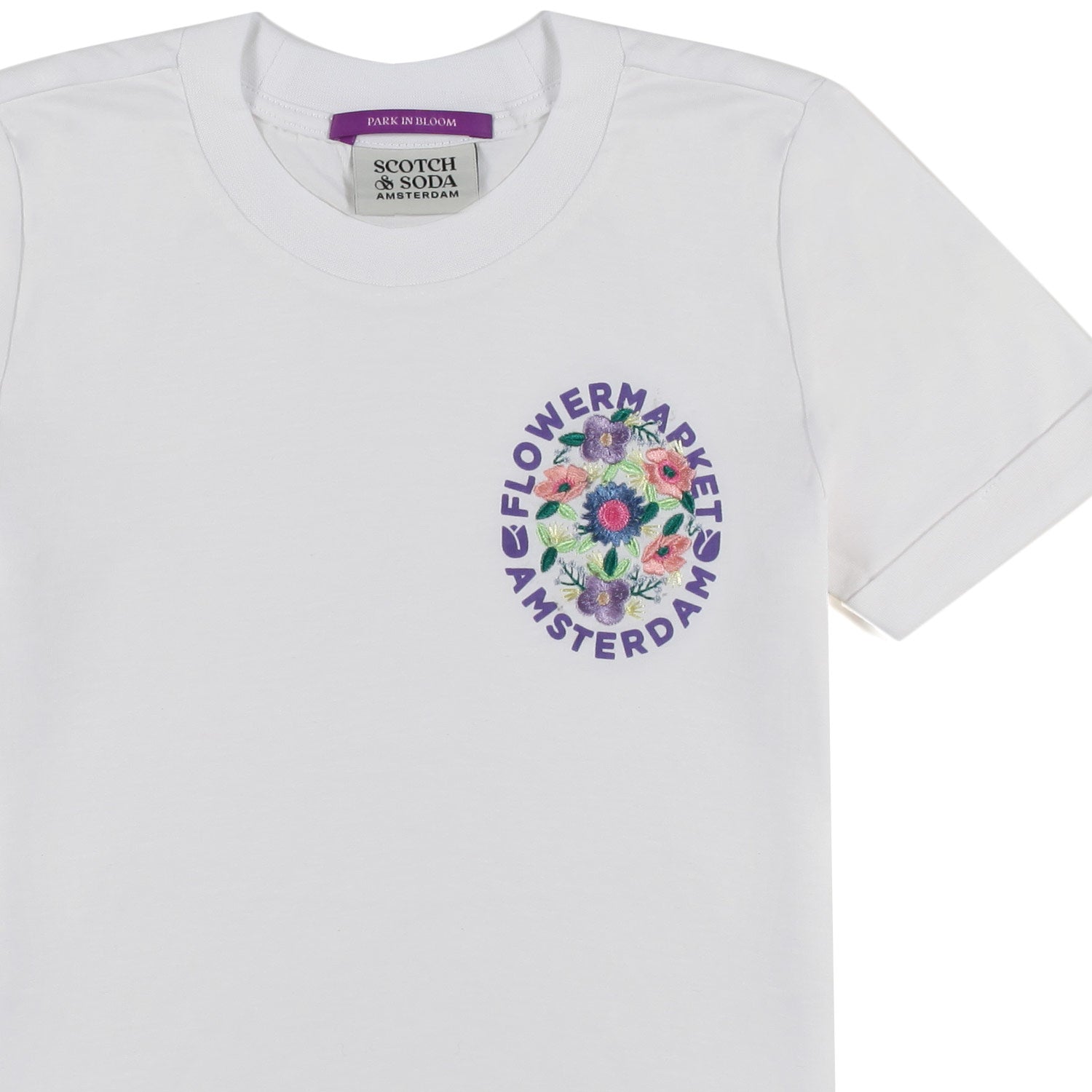 T-shirt flower market Amsterdam - annameglio.com abbigliamento moda