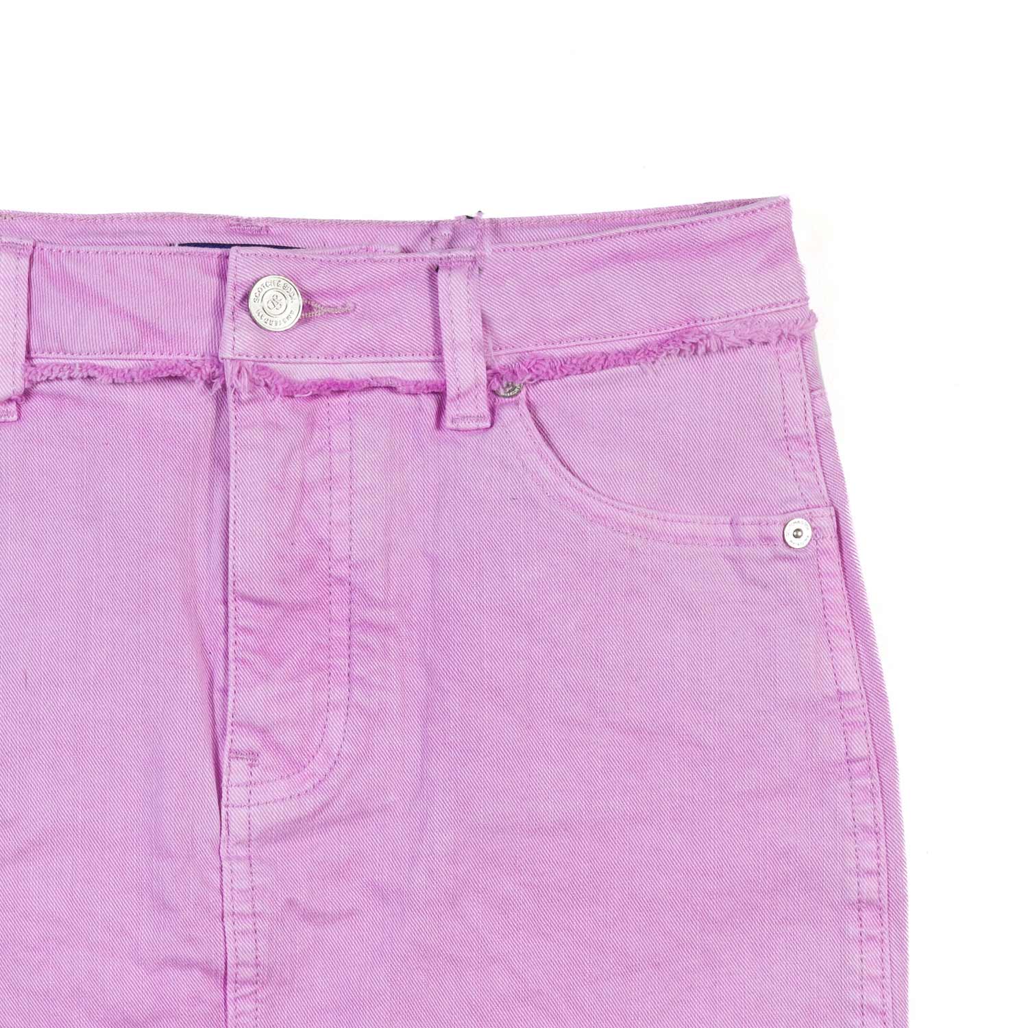 MINIGONNA DENIM ROSA BAMBINA E RAGAZZA - annameglio.com abbigliamento moda