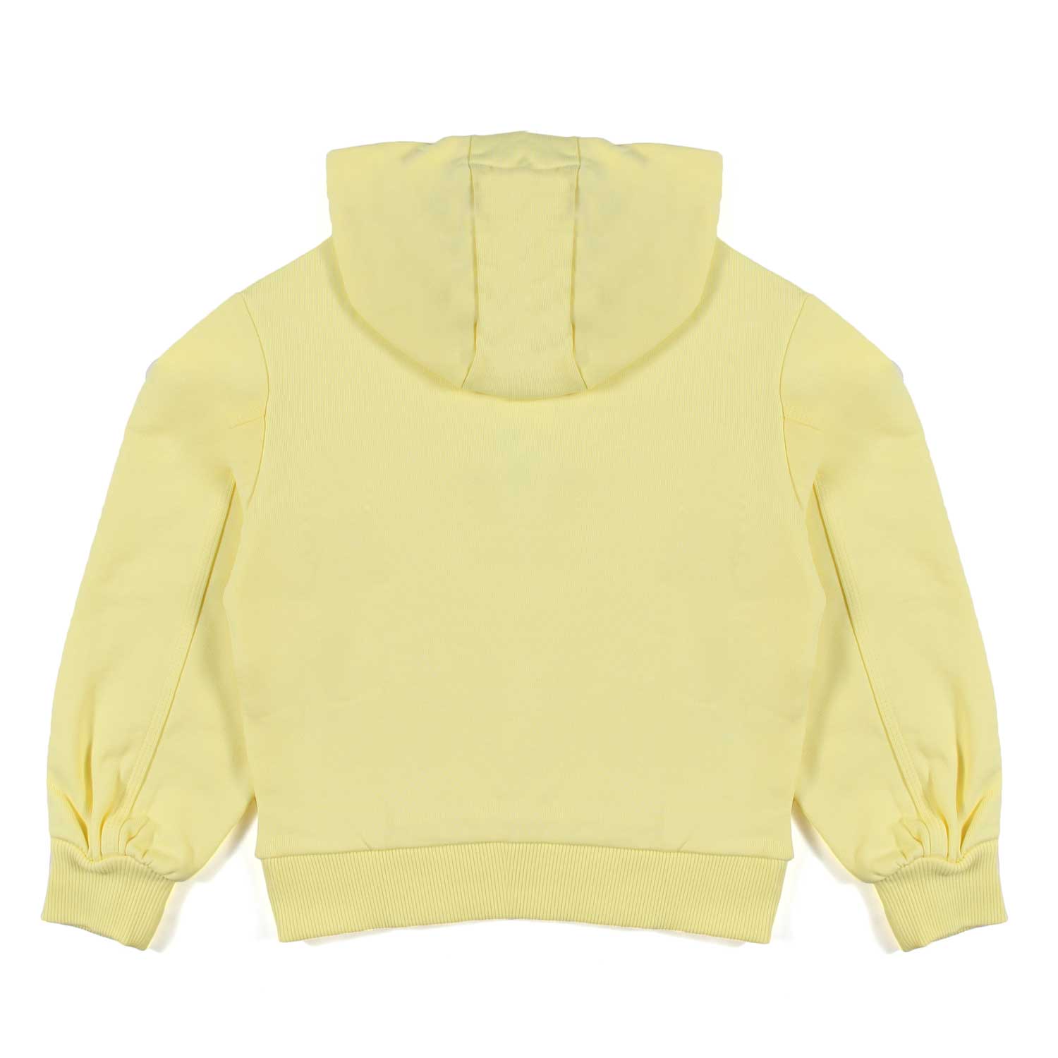 Felpa Hoodie Giallo Pastello - annameglio.com abbigliamento moda