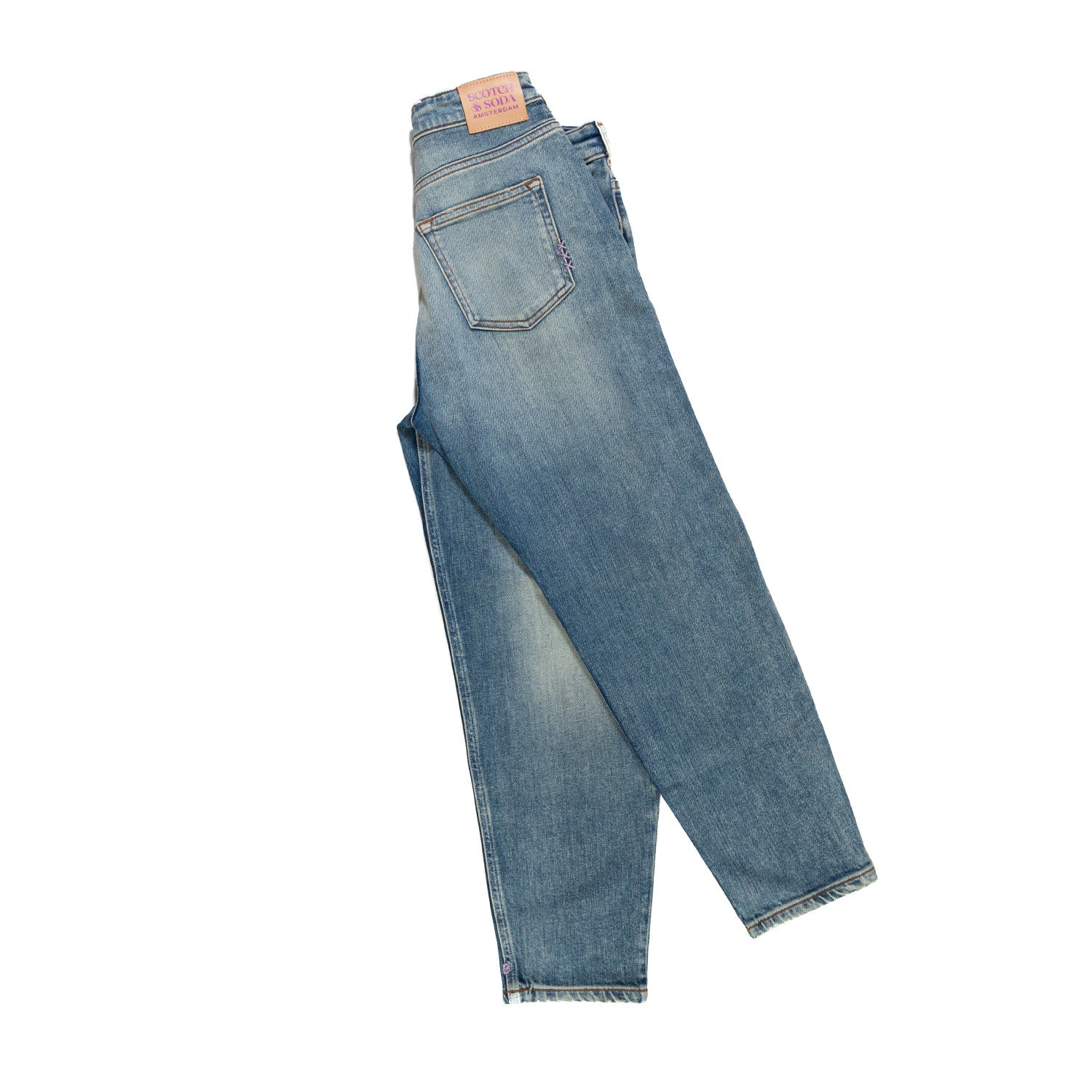 Jeans con ricami a fiori - annameglio.com abbigliamento moda