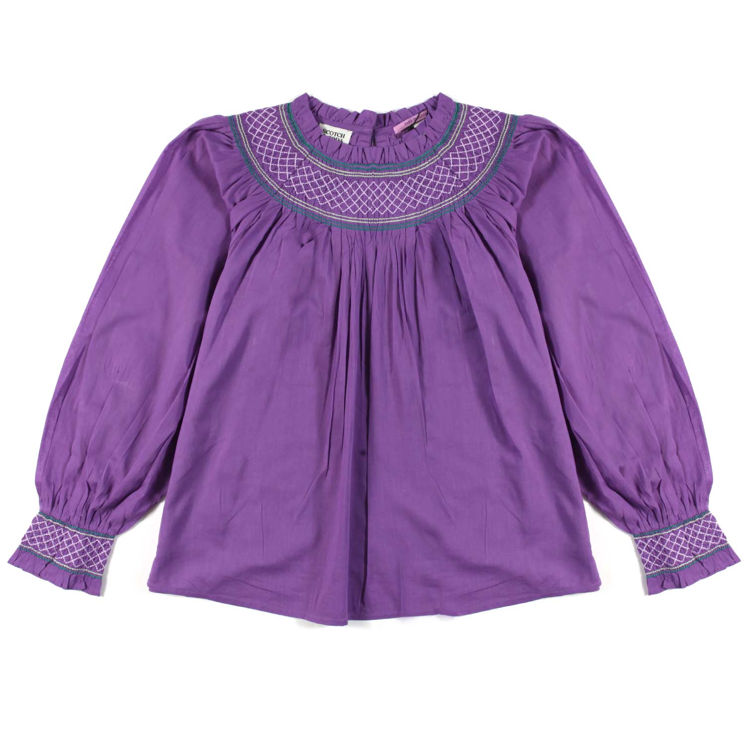 BLUSA VIOLA BAMBINA E TEENAGER - annameglio.com abbigliamento moda
