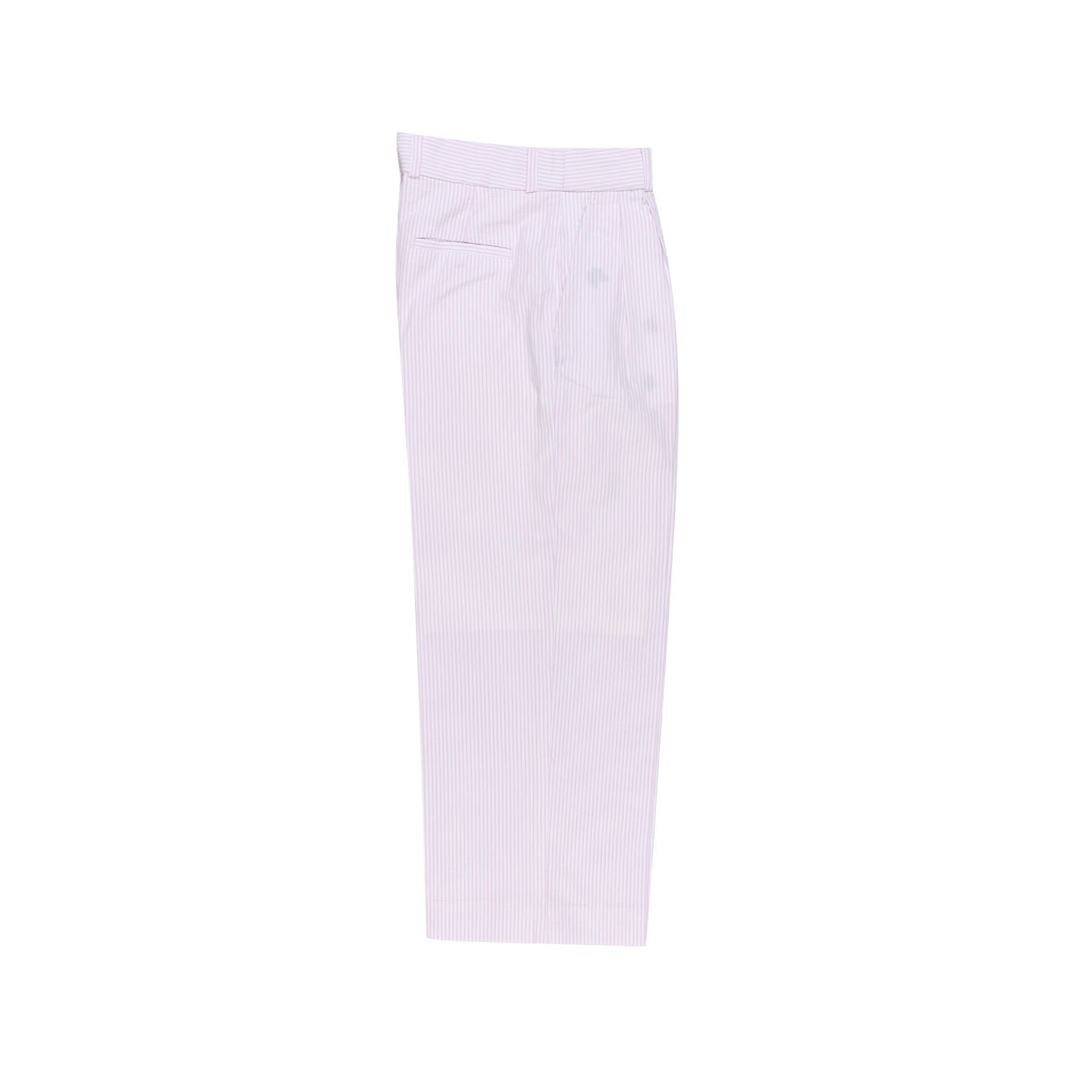 PANTALONE ROSA E BIANCO A RIGHE BAMBINA TEENAGER - annameglio.com abbigliamento moda