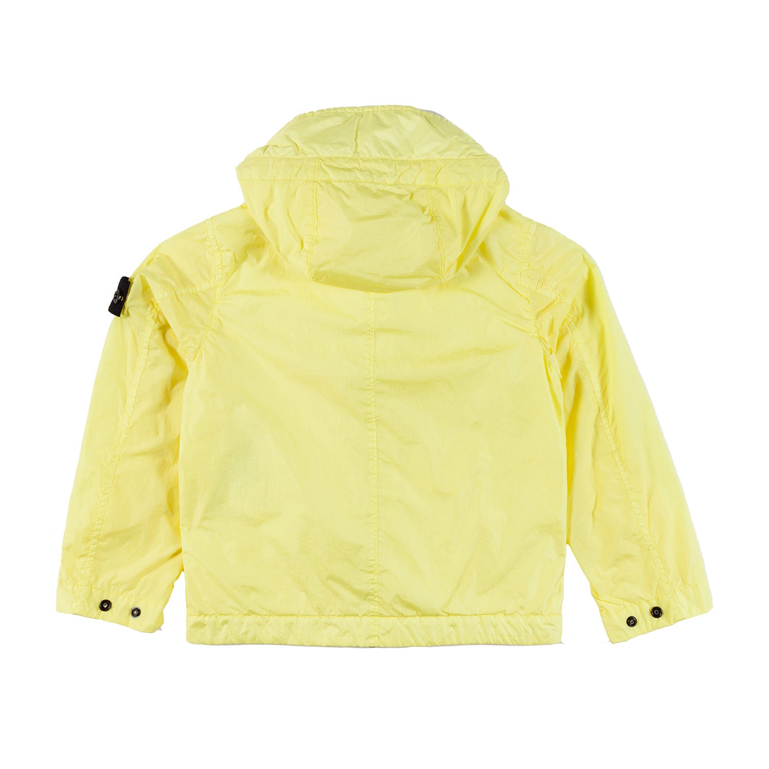 GIUBBINO CRINKLE REPS GIALLO FLUO - annameglio.com abbigliamento moda