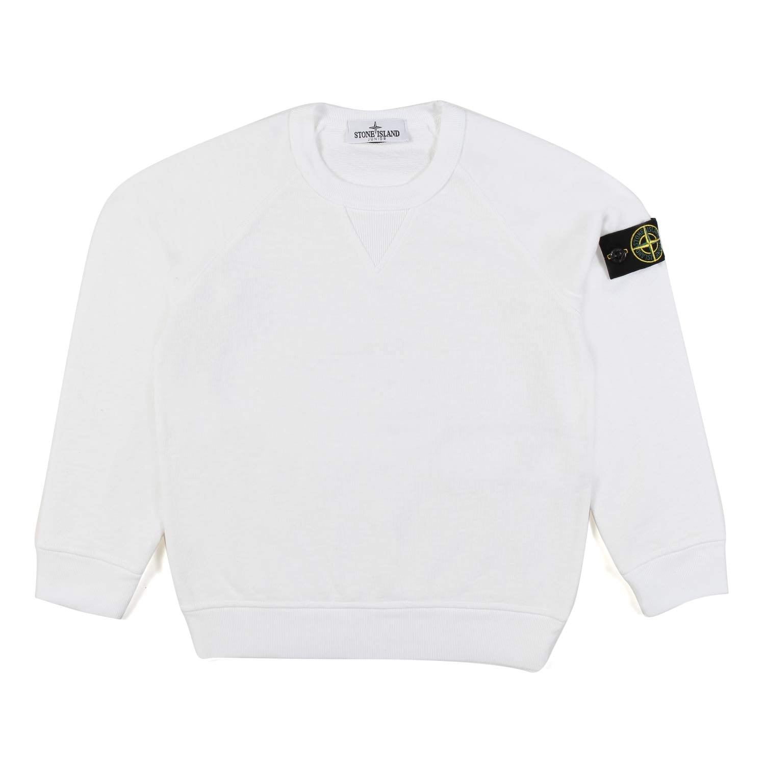 FELPA BIANCO CALDO CON PATCH LOGO COMPASS - annameglio.com abbigliamento moda