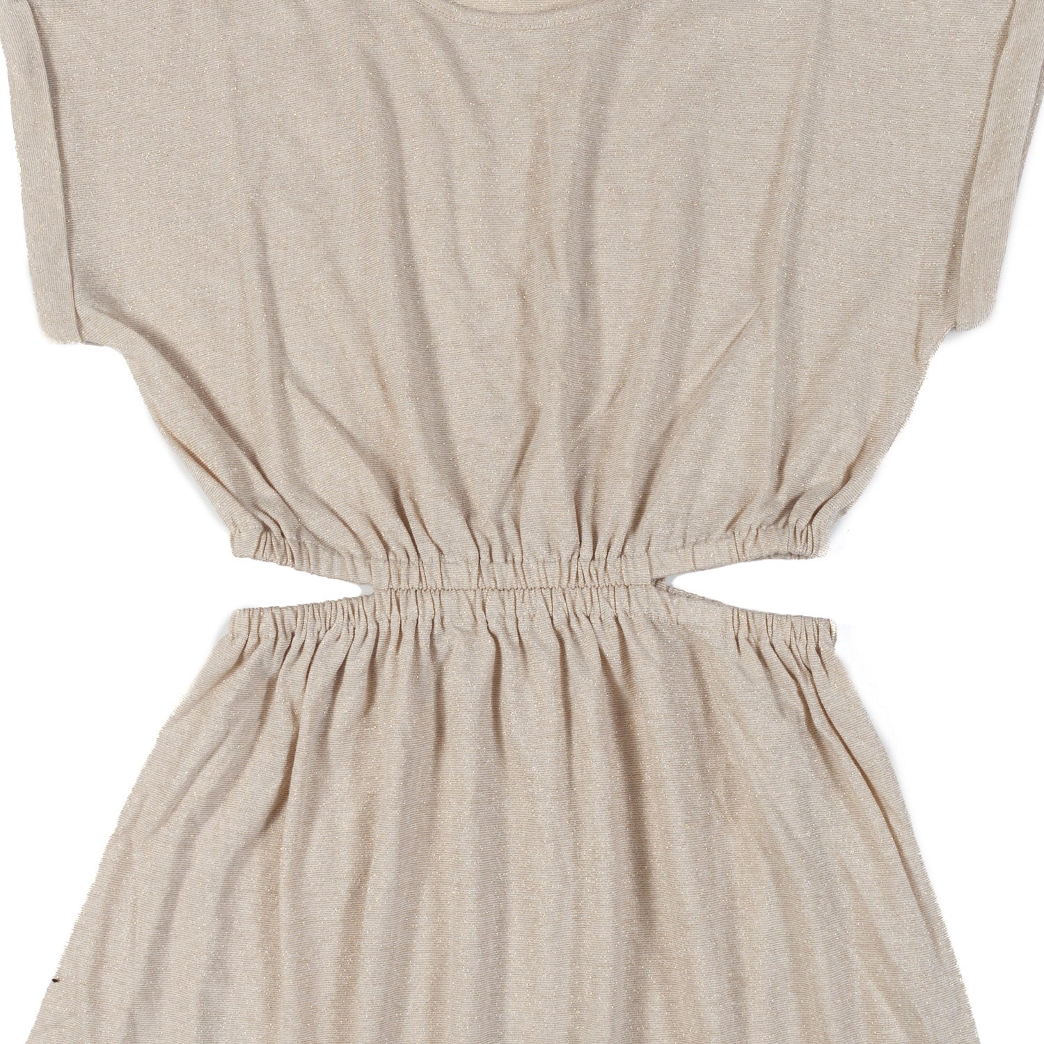 Abito sabbia con cut out bambina e teenager - annameglio.com abbigliamento moda