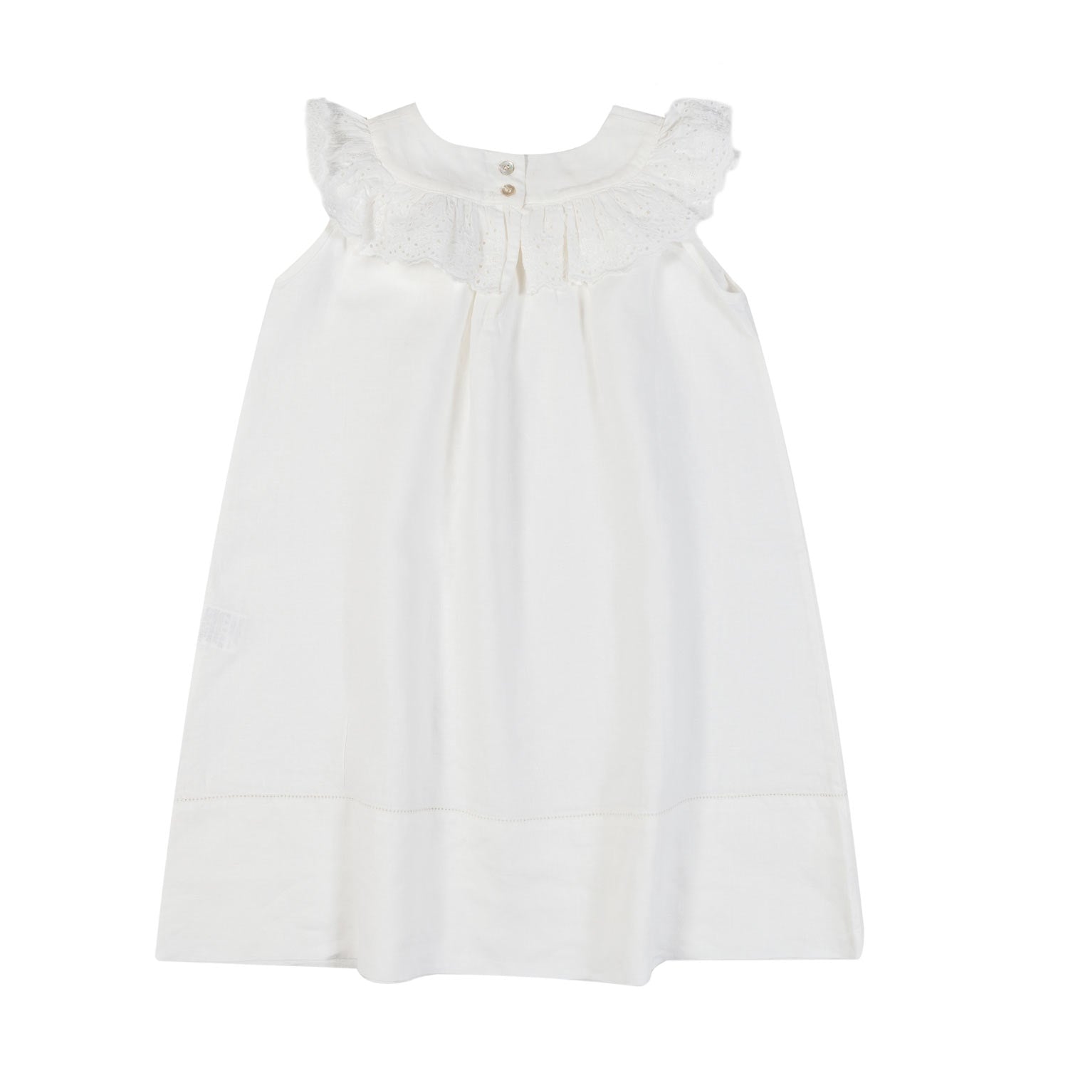 ABITO BIANCO LINO SANGALLO - annameglio.com abbigliamento moda