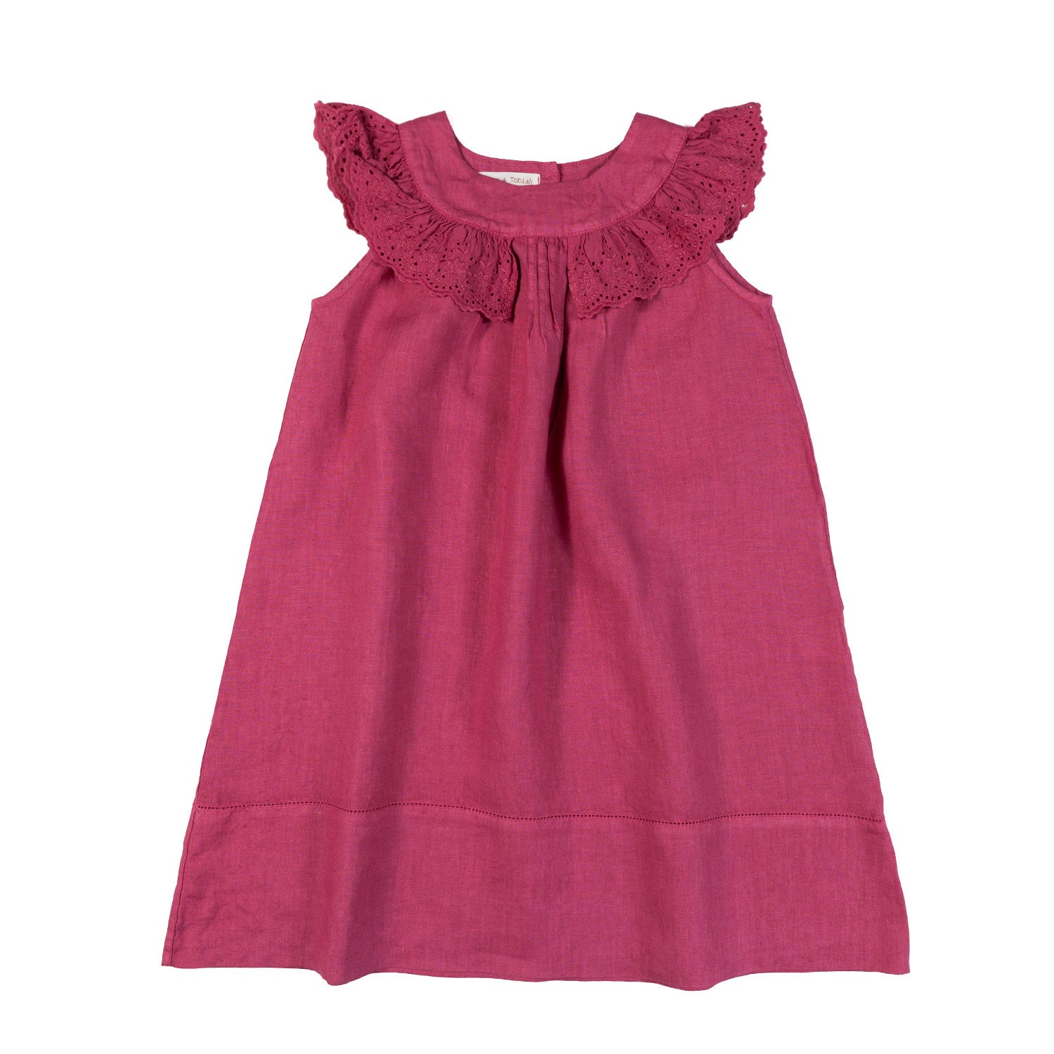 ABITO FUCSIA LINO SANGALLO - annameglio.com abbigliamento moda