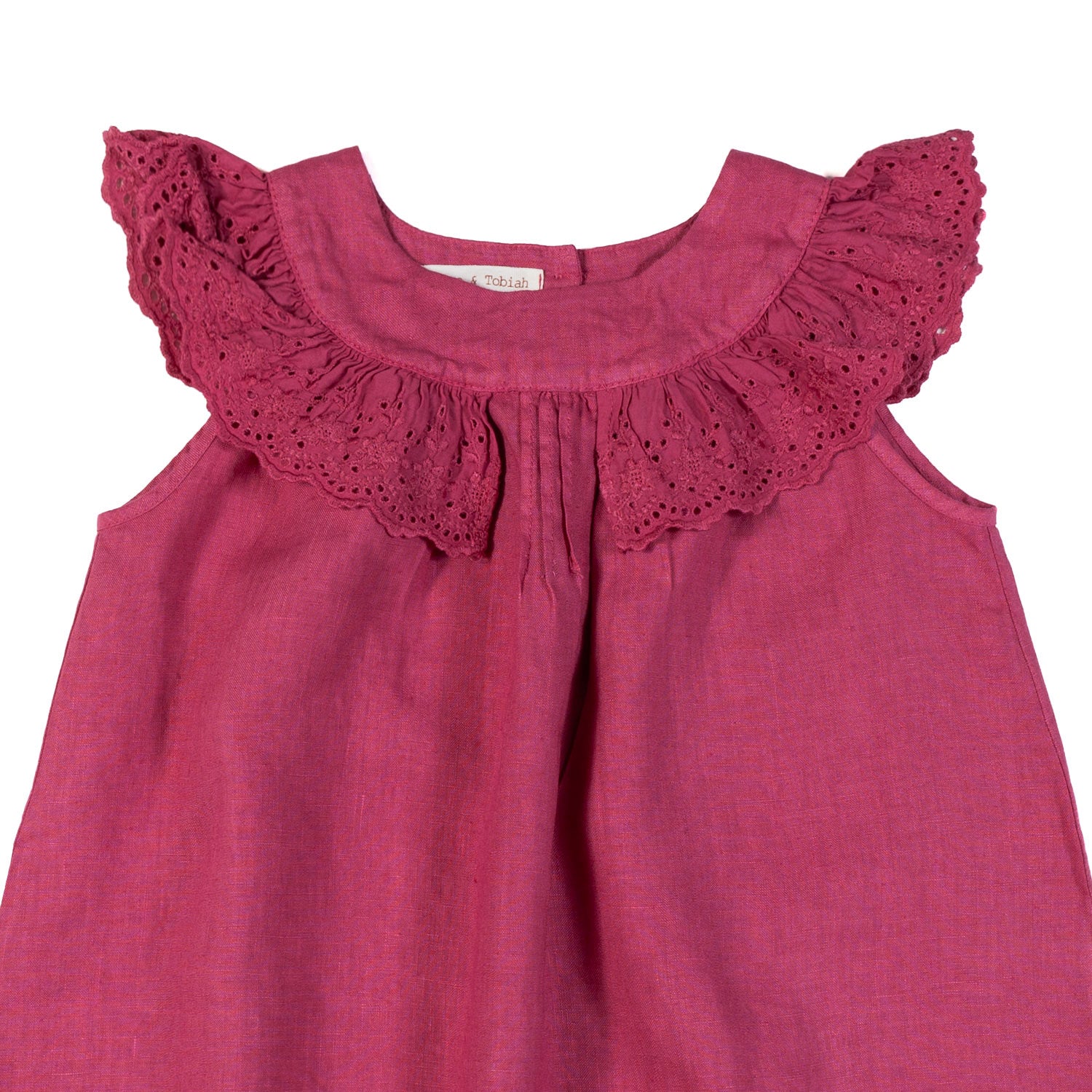 ABITO FUCSIA LINO SANGALLO - annameglio.com abbigliamento moda