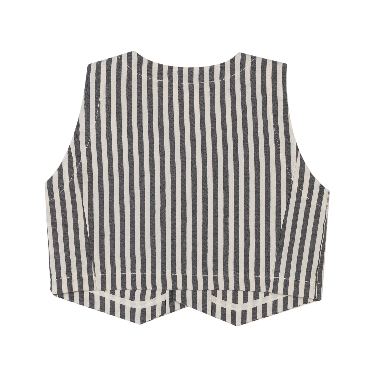 GILET PANNA E GRIGIO A RIGHE BIMBO E BAMBINO - annameglio.com abbigliamento moda