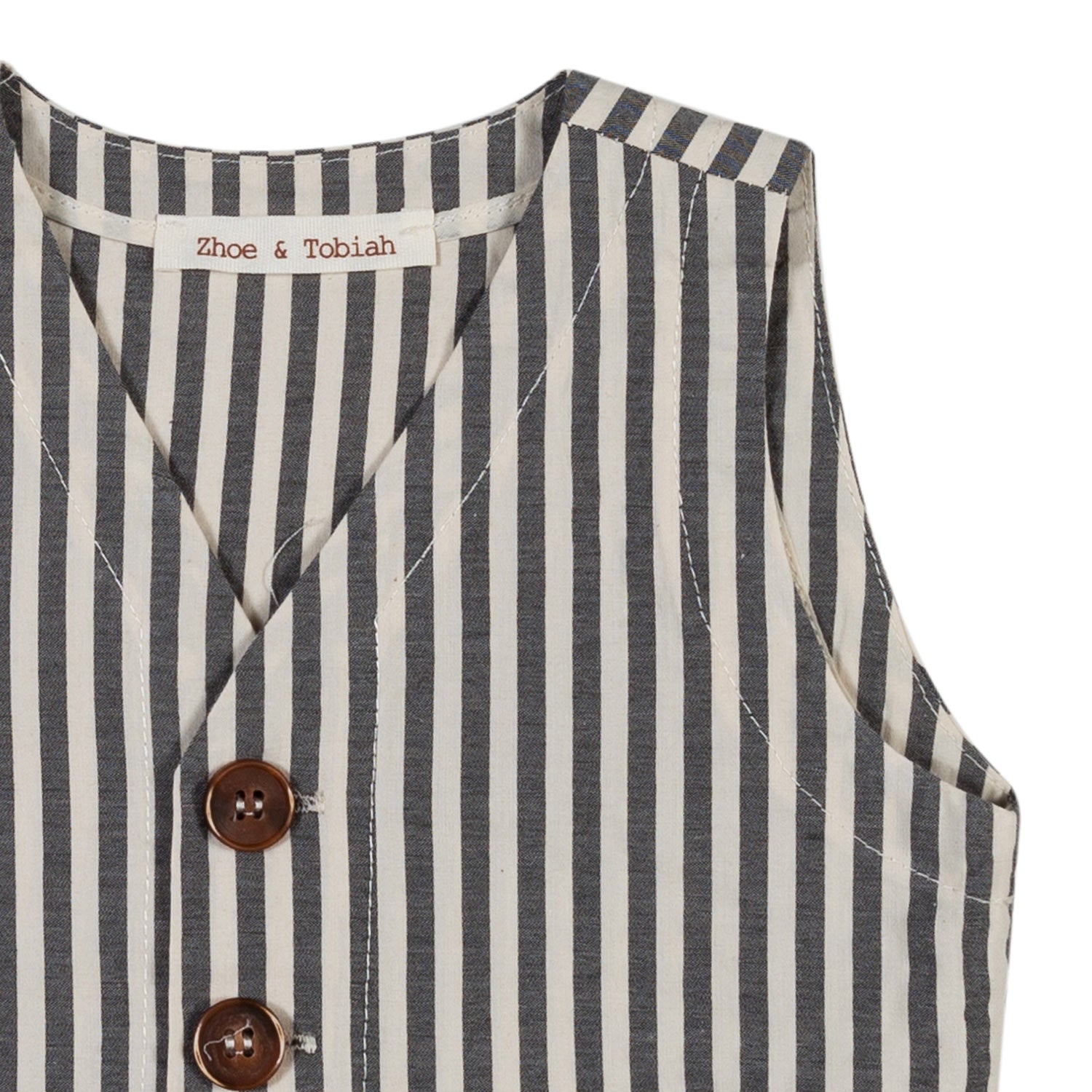 GILET PANNA E GRIGIO A RIGHE BIMBO E BAMBINO - annameglio.com abbigliamento moda