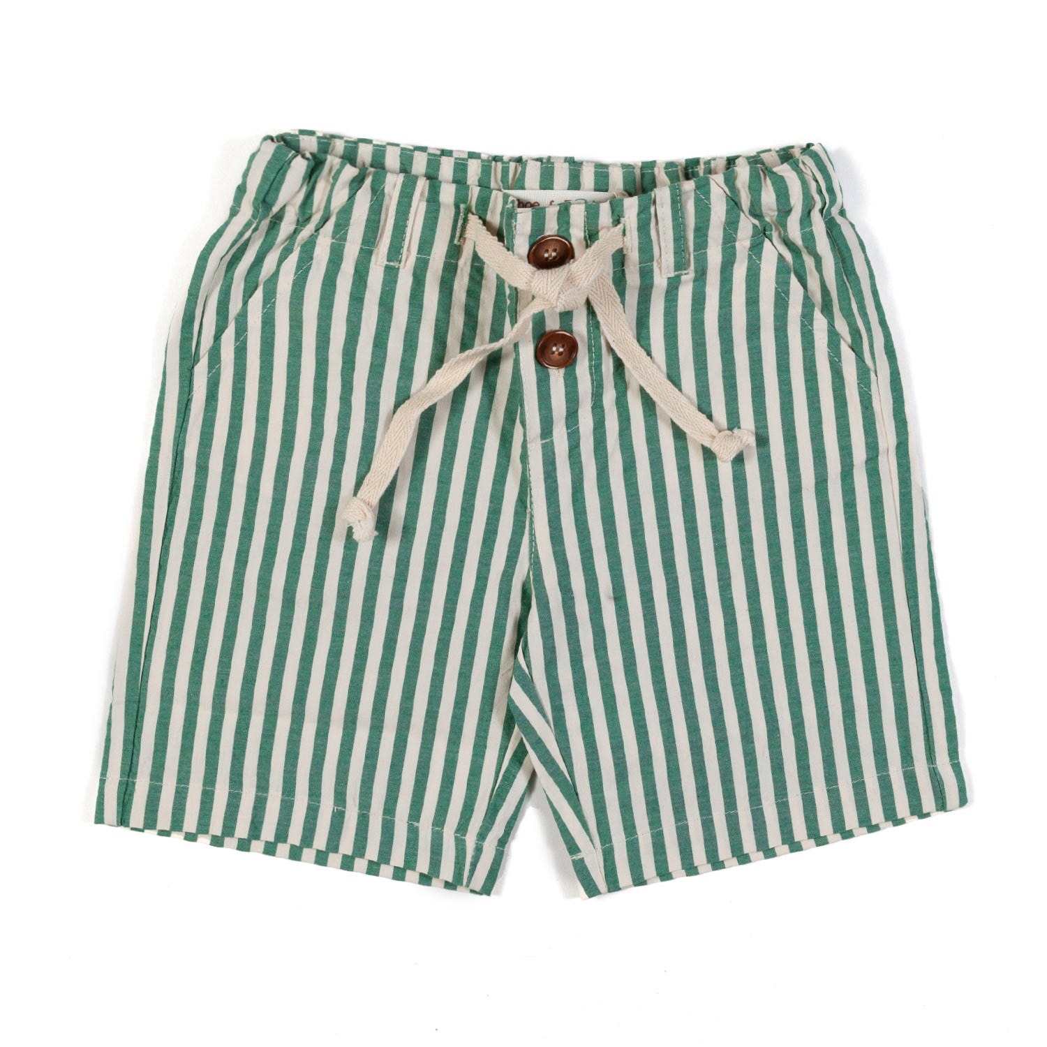 Bermuda verde a righe bambino - annameglio.com abbigliamento moda