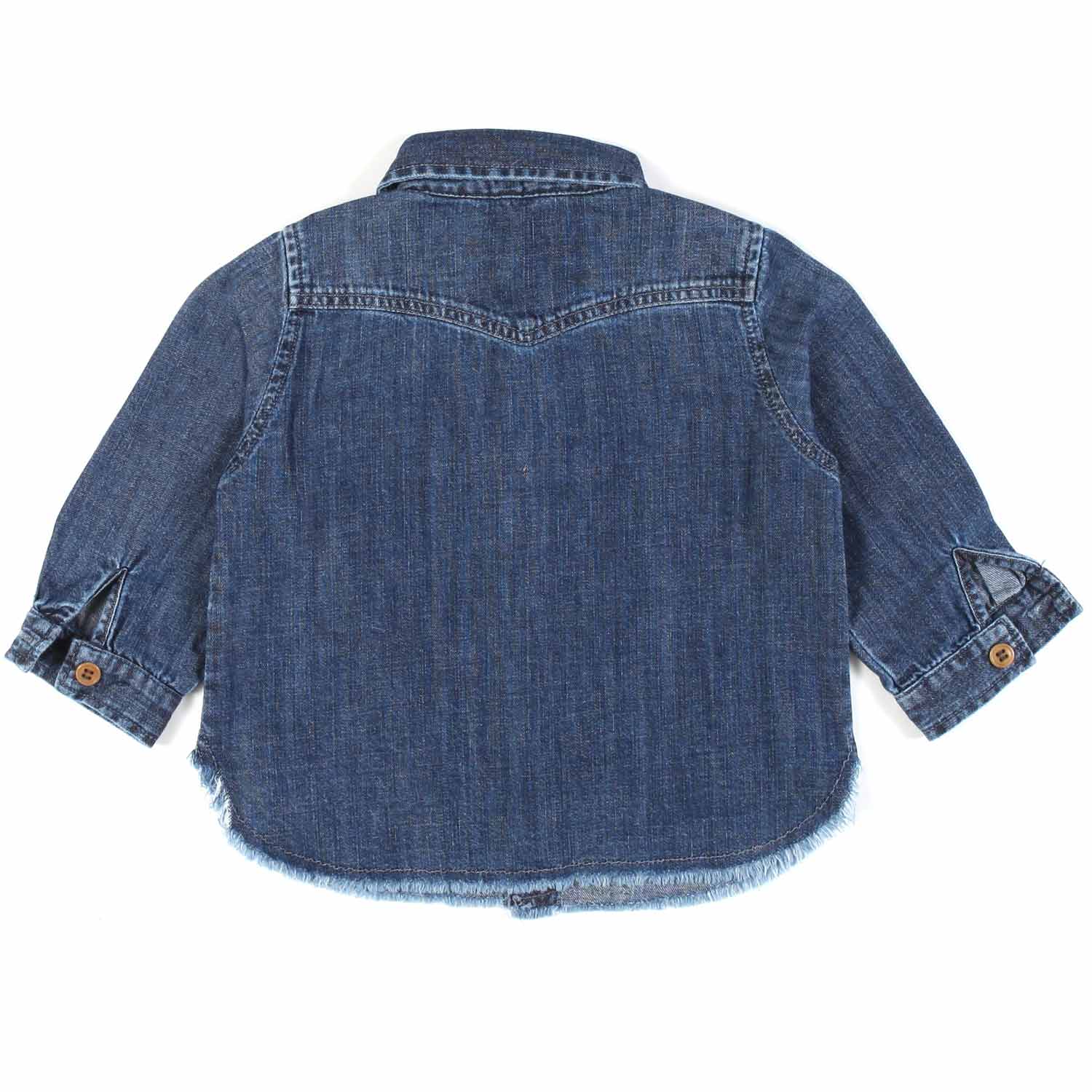 Camicia denim texana baby girl - annameglio.com abbigliamento moda