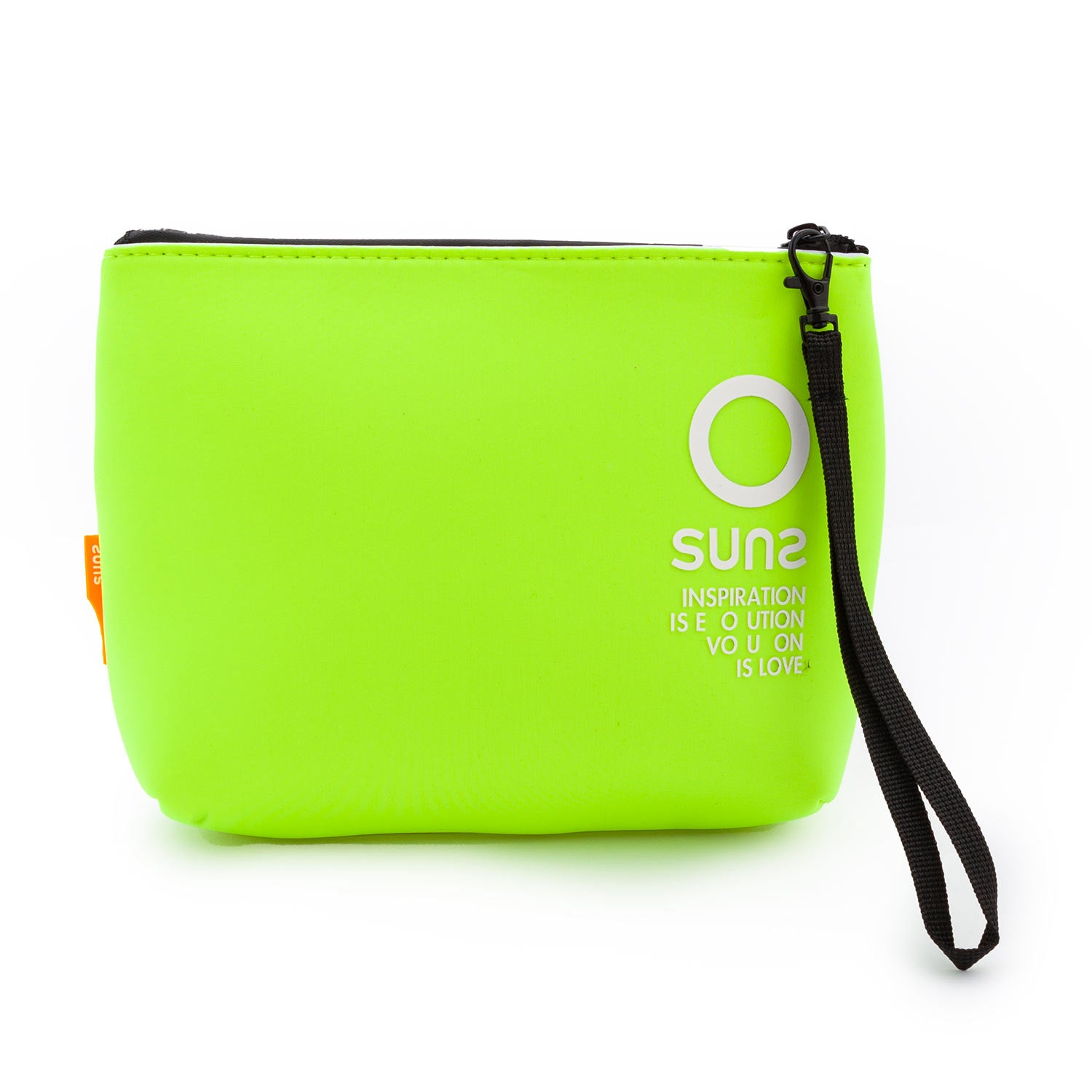 POCHETTE UNISEX GIALLO FLUO IN NEOPRENE - annameglio.com abbigliamento moda