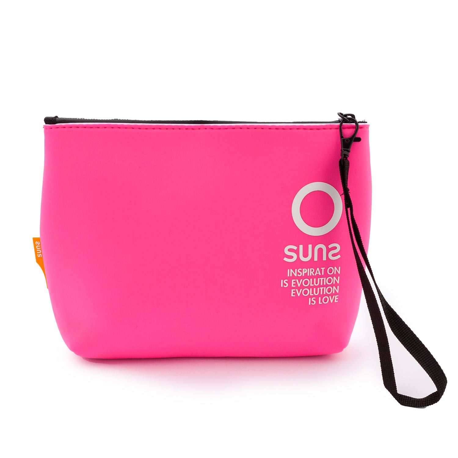 POCHETTE UNISEX FUCSIA FLUO IN NEOPRENE - annameglio.com abbigliamento moda