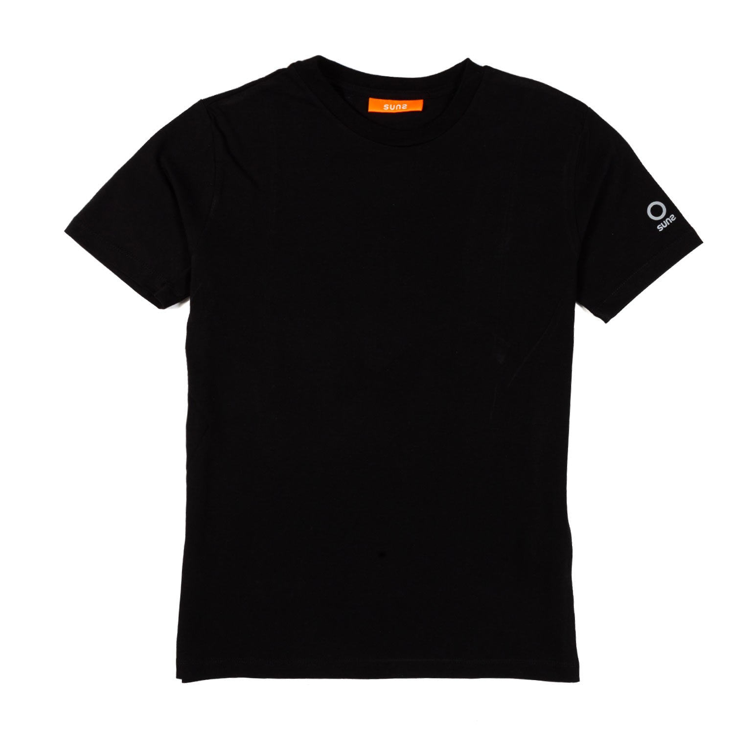 T-SHIRT NERA E ARANCIO K PAOLO PHOTO - annameglio.com abbigliamento moda