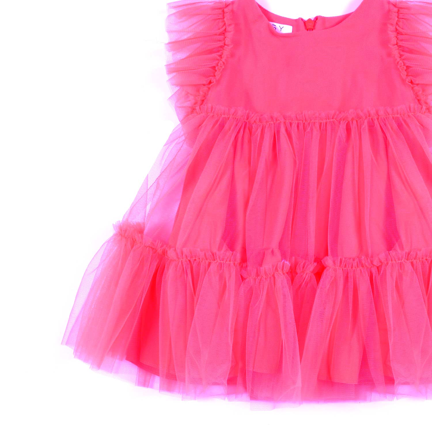 ABITO IN TULLE MAGENTA BAMBINA - annameglio.com abbigliamento moda