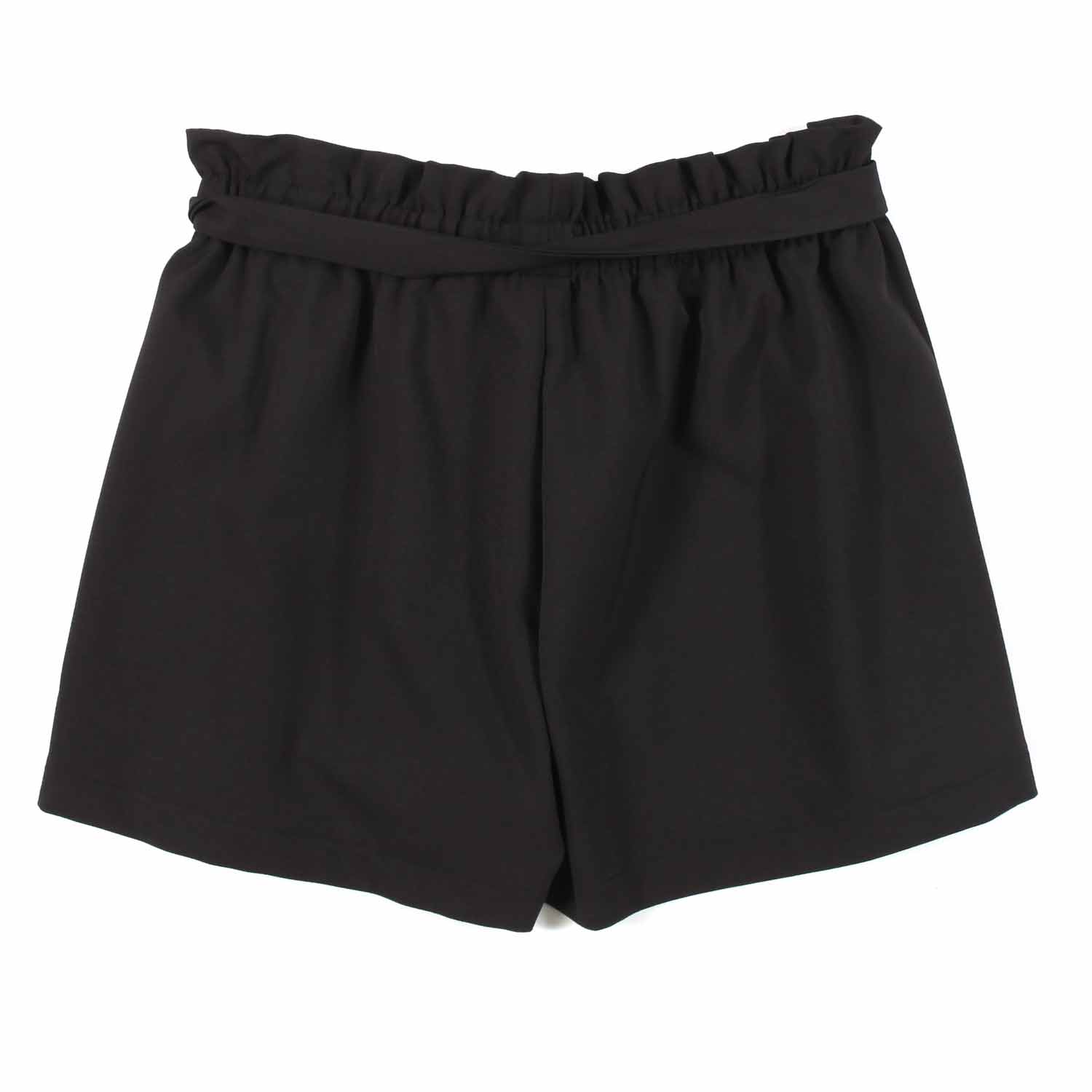 SHORTS NERI CON CINTA BAMBINA E TEENAGER - annameglio.com abbigliamento moda