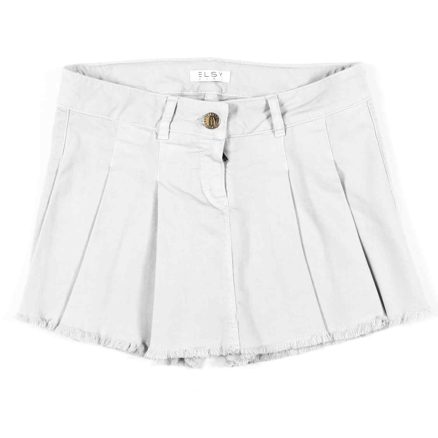 GONNA PANTALONCINO BIANCA BAMBINA E TEENAGER - annameglio.com abbigliamento moda