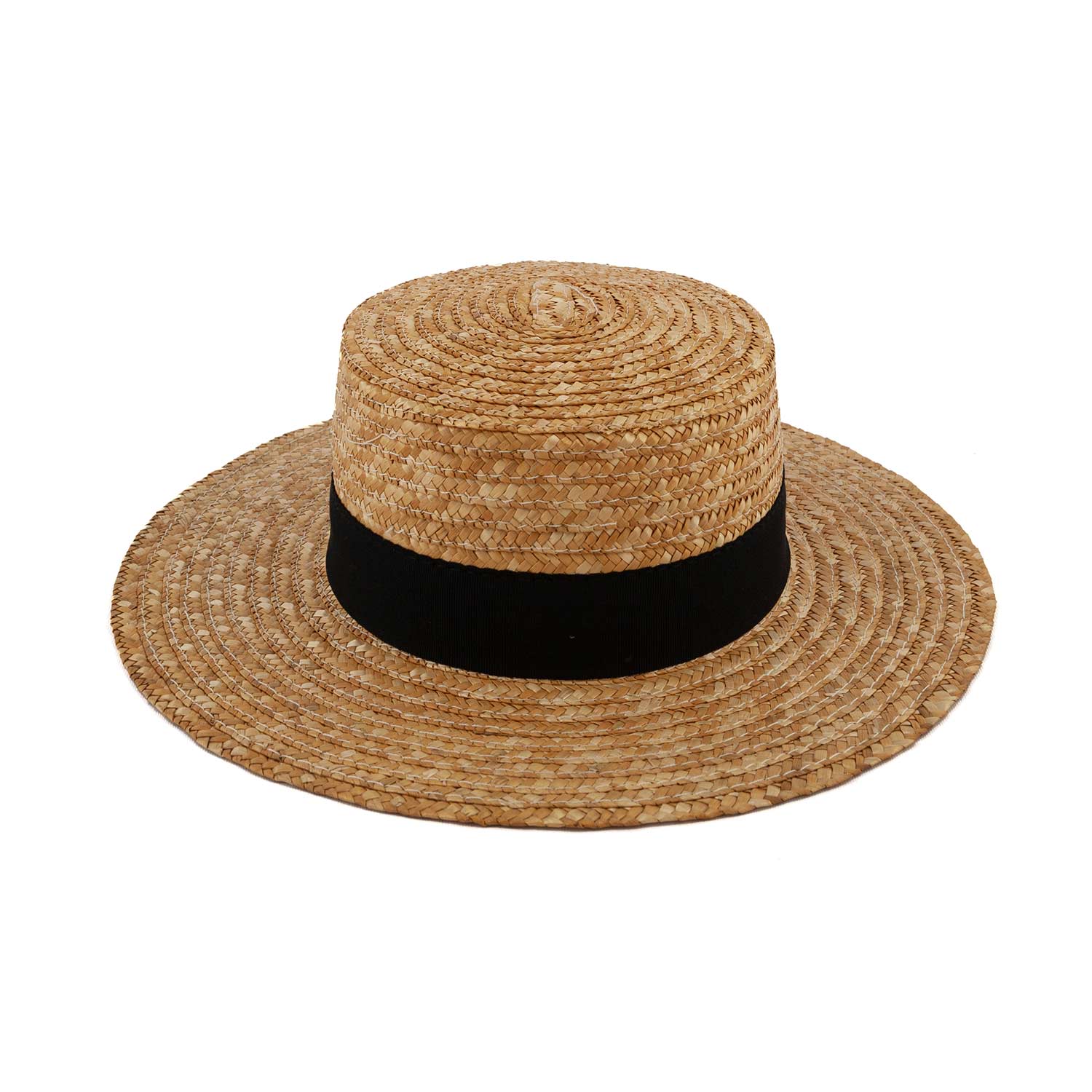CAPPELLO CANOTIER UNISEX IN PAGLIA BEIGE - annameglio.com abbigliamento moda