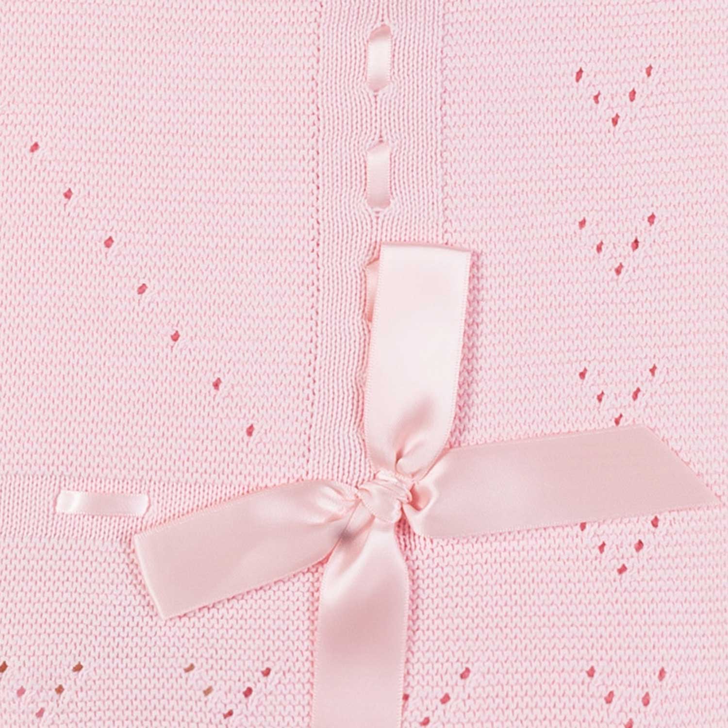 Coperta neonato con fiocco rosa - annameglio.com abbigliamento moda