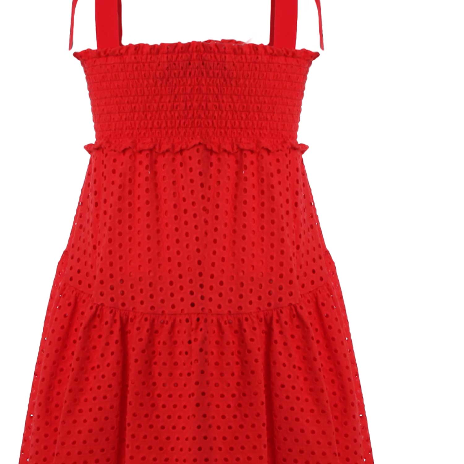 ABITO SANGALLO ROSSO PER BAMBINA E TEENAGER - annameglio.com abbigliamento moda