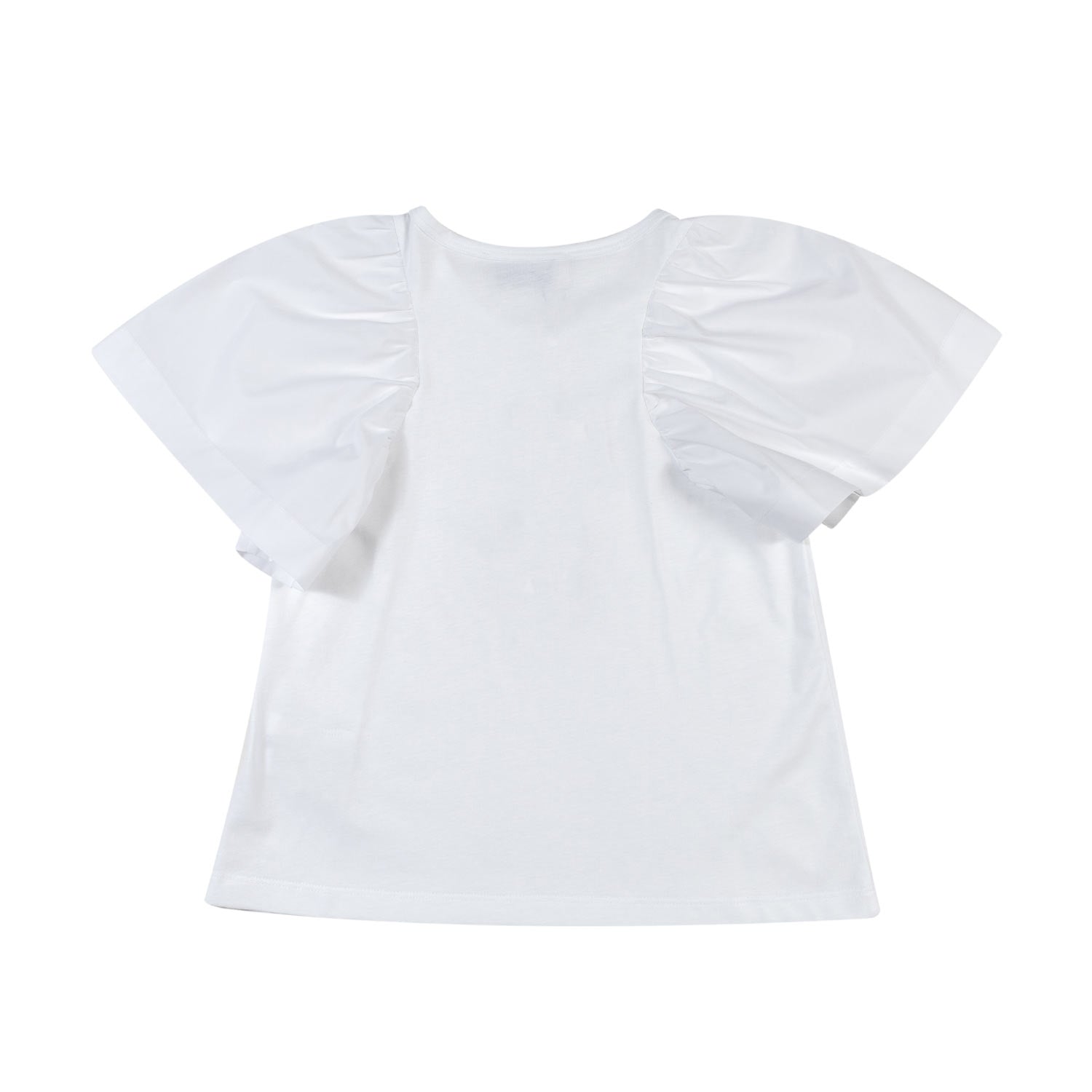 TOP BLUSA BIANCO PER BAMBINA E TEENAGER - annameglio.com abbigliamento moda
