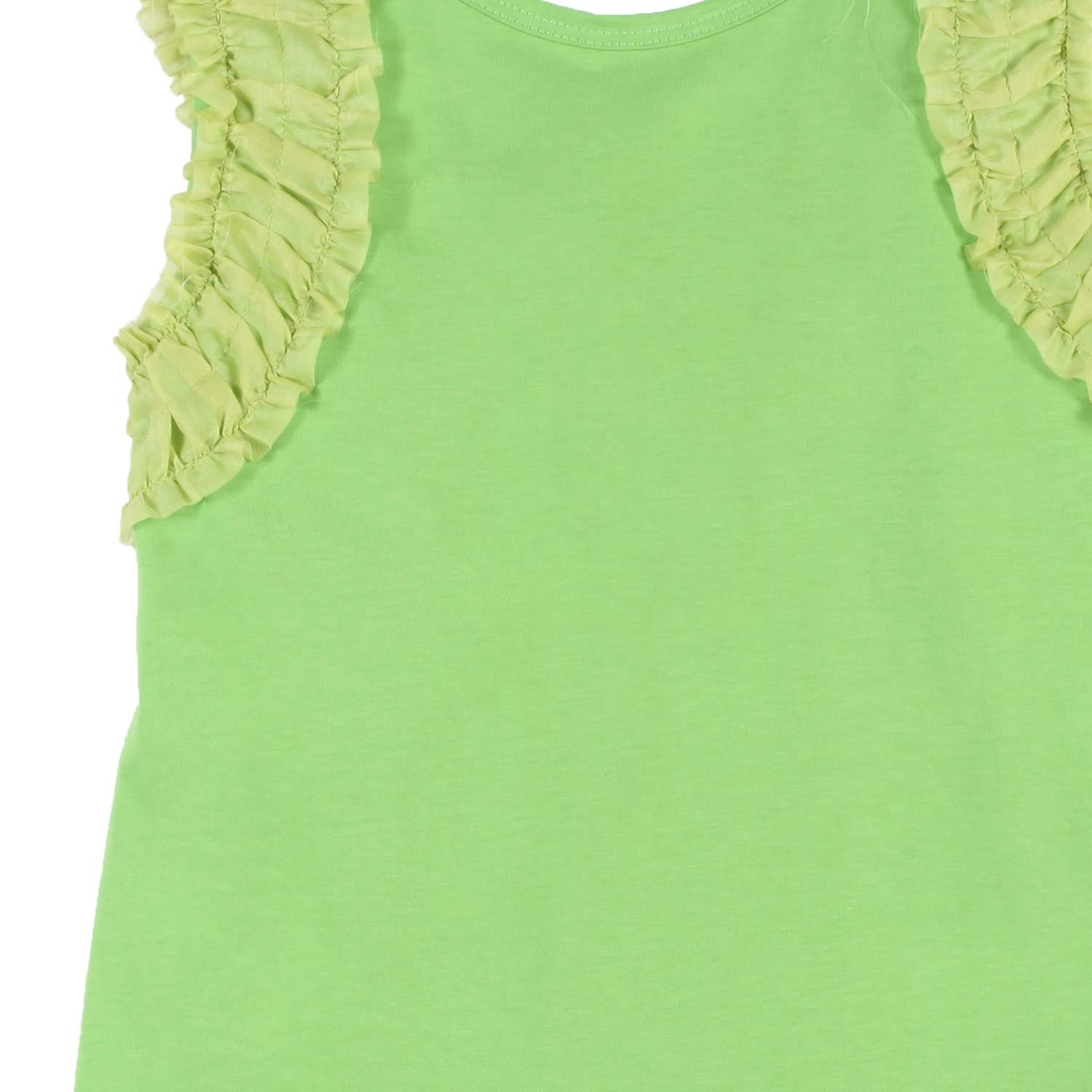 TOP CANOTTA VERDE BAMBINA E TEENAGER - annameglio.com abbigliamento moda